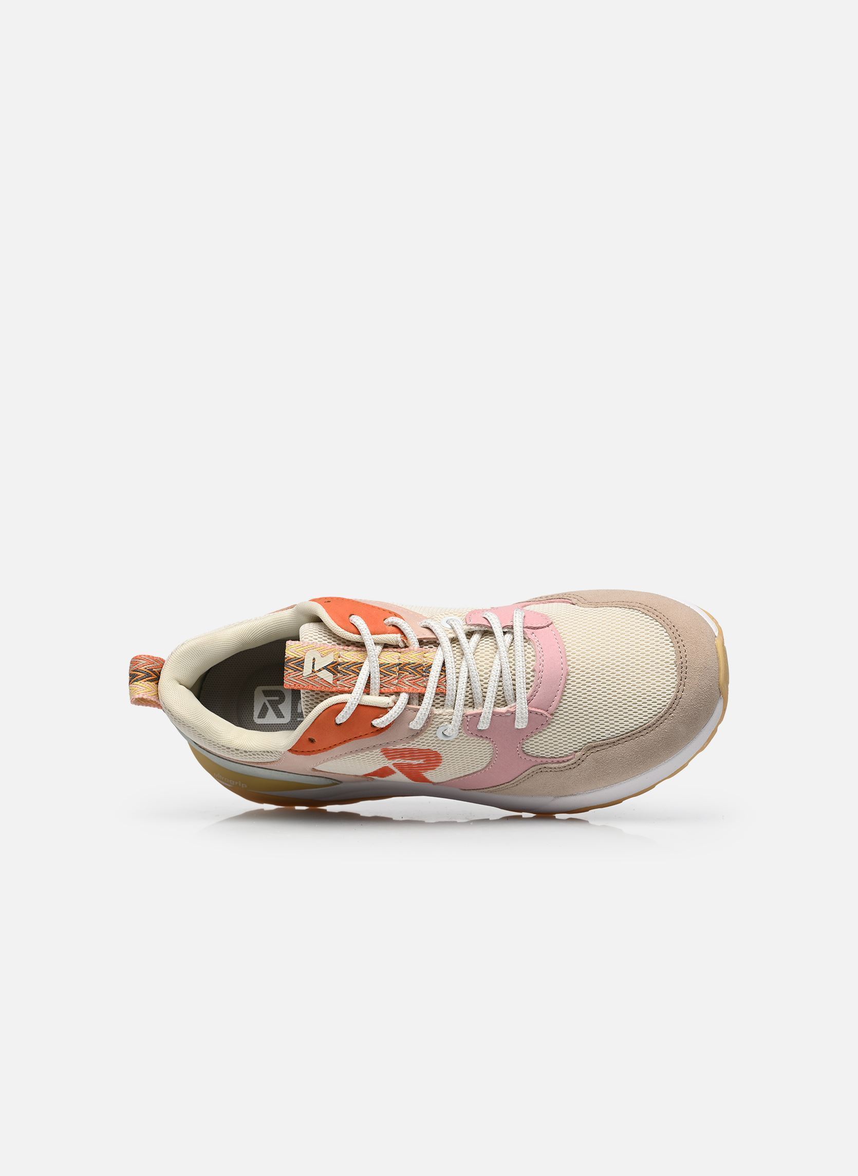 Baskets basses W2506 femme multicolore Rieker Baskets basses W2506 femme multicolore LEHM/CREMA/BOUCHARA/PUMPKIN/CA