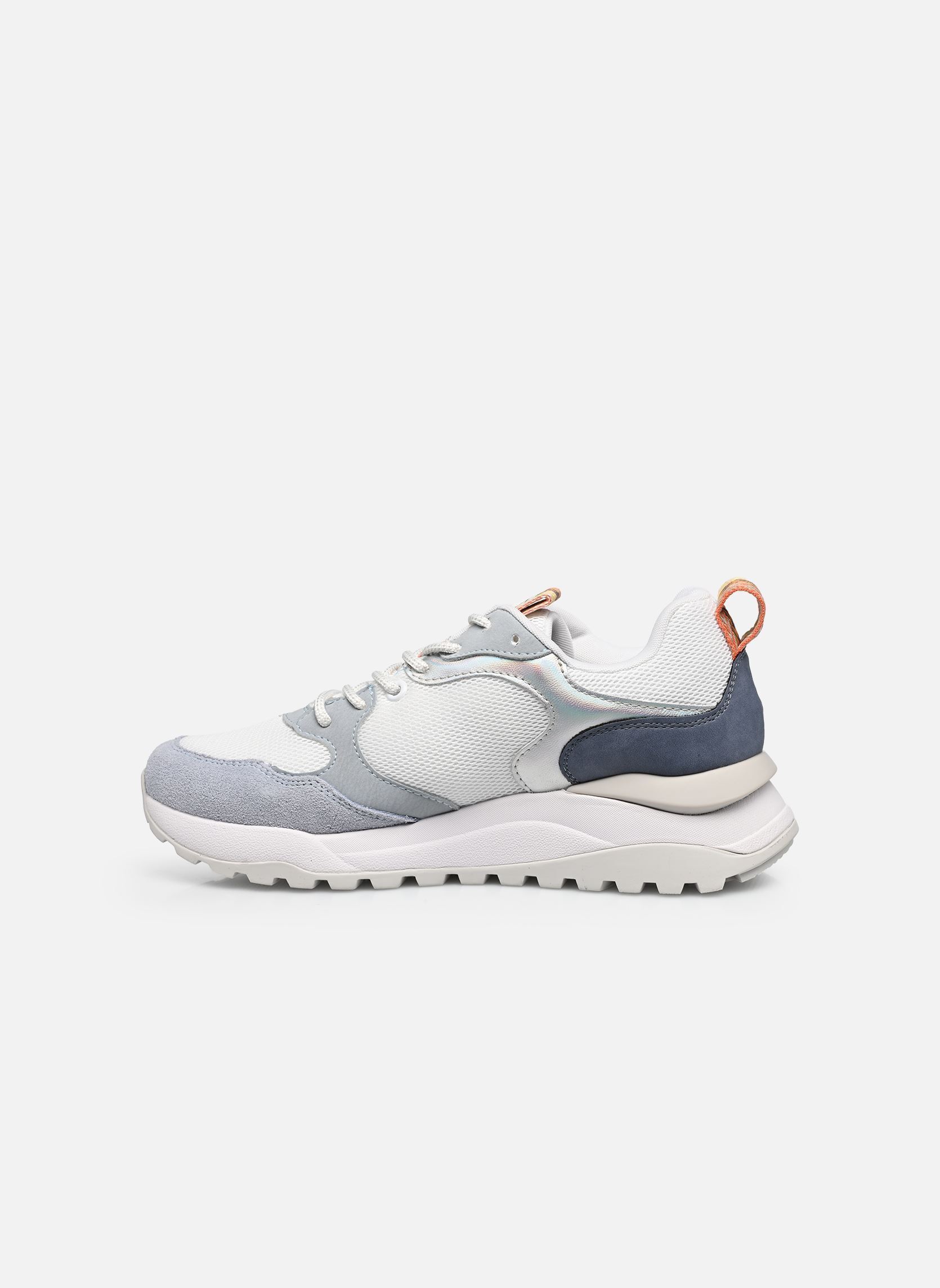 Lage sneakers W2506 dames wit Rieker Lage sneakers W2506 dames wit BLEU/WEISS/BLEU/PERLMUTT/LIGHT