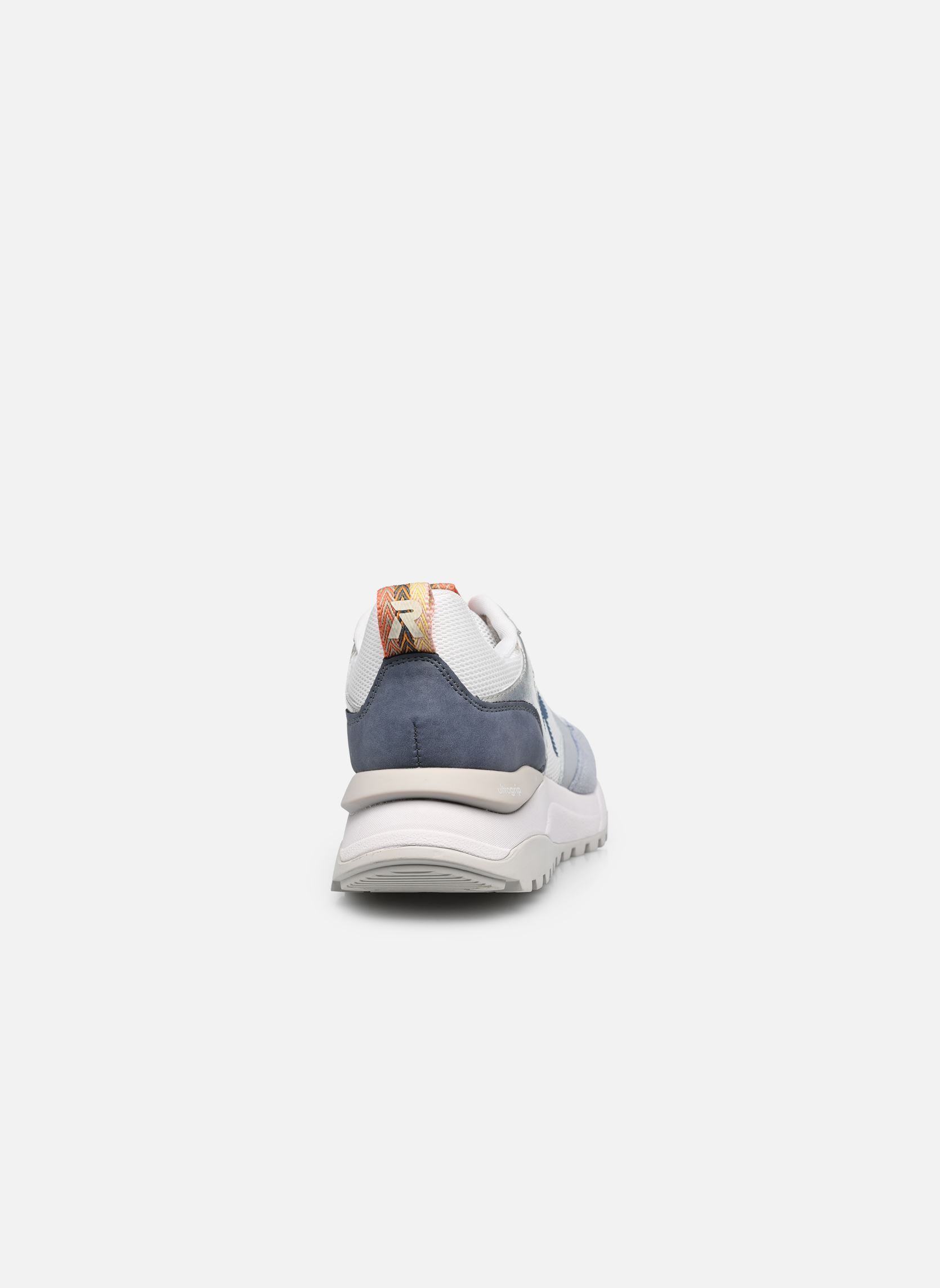 Lage sneakers W2506 dames wit Rieker Lage sneakers W2506 dames wit BLEU/WEISS/BLEU/PERLMUTT/LIGHT
