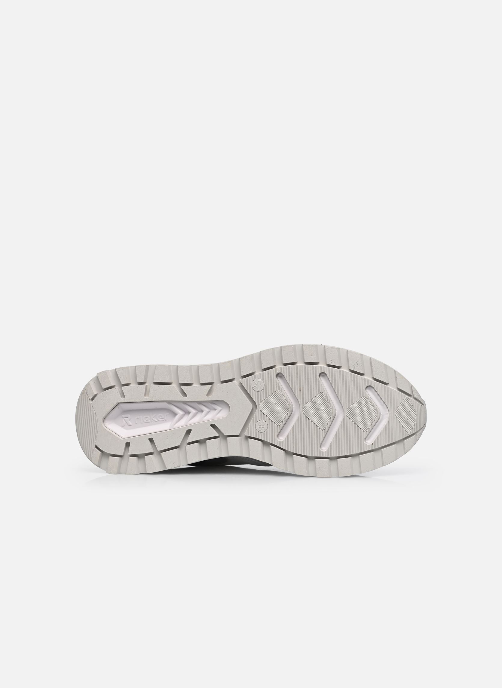 Lage sneakers W2506 dames wit Rieker Lage sneakers W2506 dames wit BLEU/WEISS/BLEU/PERLMUTT/LIGHT