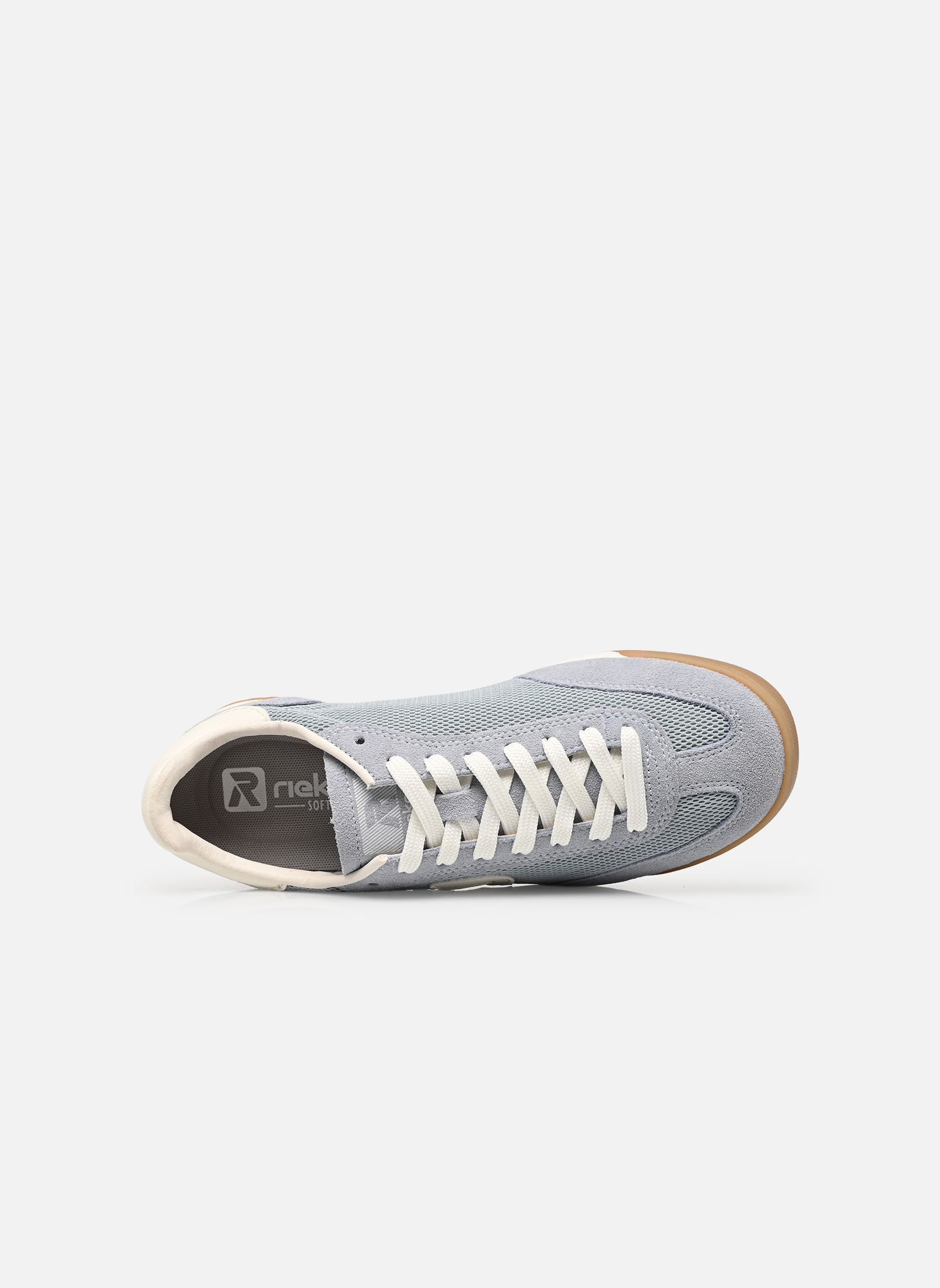 Lage sneakers W4000 dames blauw Rieker Lage sneakers W4000 dames blauw BLEU/BLEU/OFFWHITE