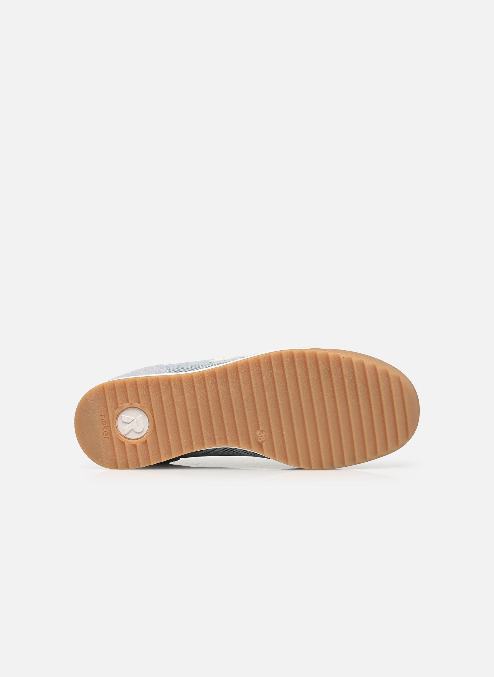 Lage sneakers W4000 dames blauw Rieker Lage sneakers W4000 dames blauw BLEU/BLEU/OFFWHITE