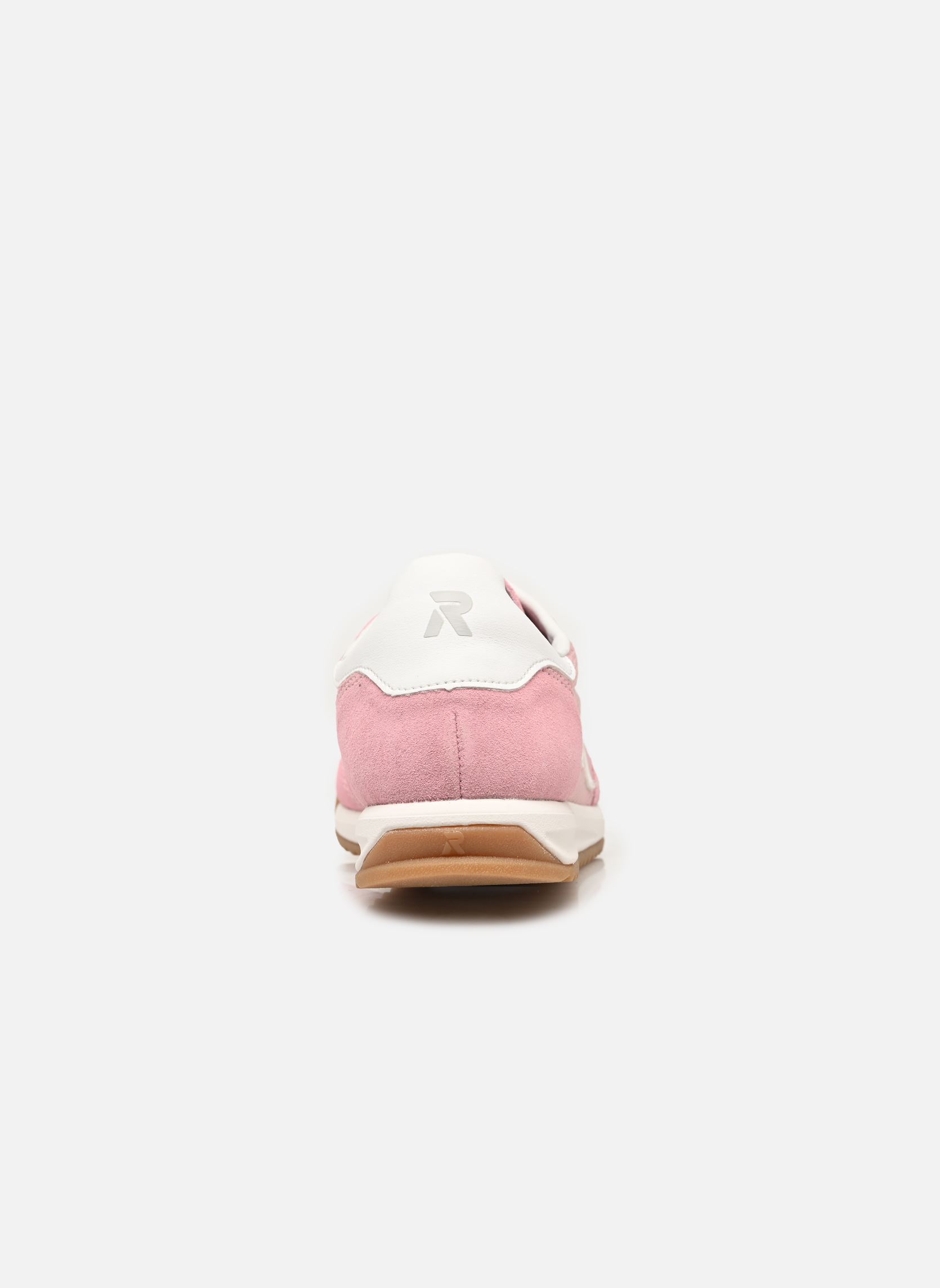 Lage sneakers W4000 dames roze Rieker Lage sneakers W4000 dames roze ORCHIDEE/BOUCHARA/WEISS
