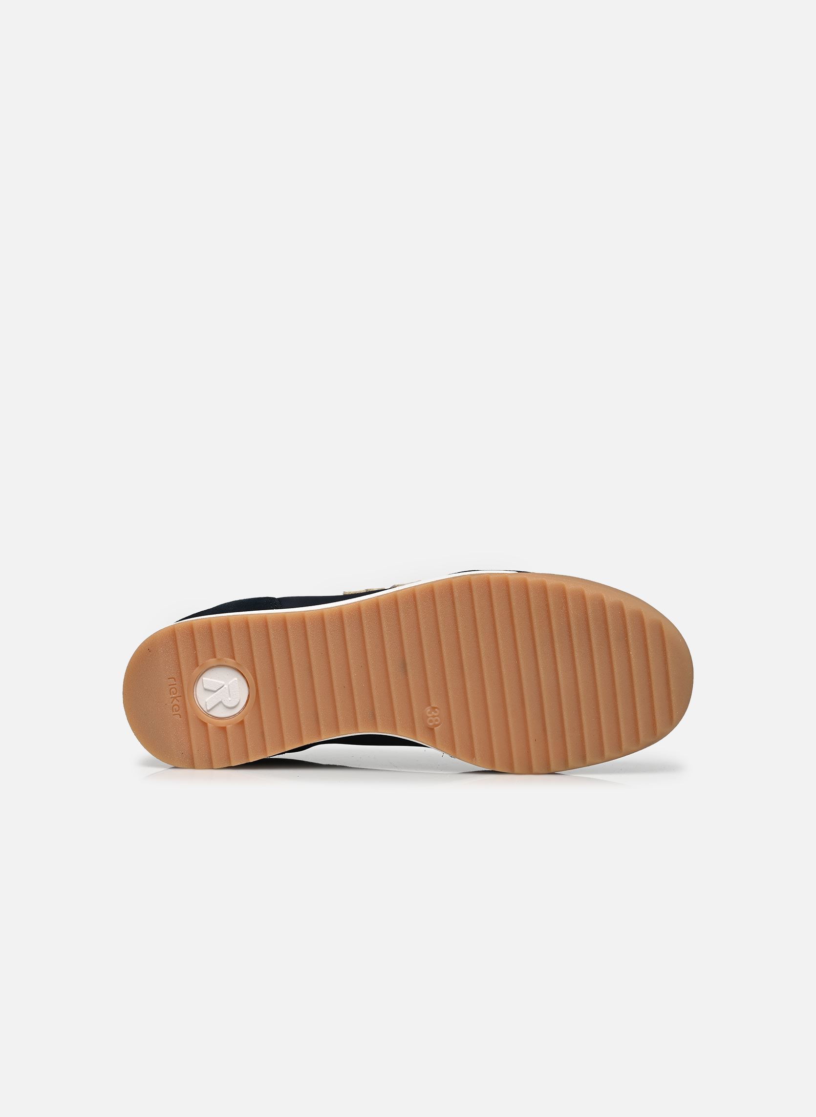 Lage sneakers W4000 dames blauw Rieker Lage sneakers W4000 dames blauw PAZIFIK/PAZIFIK/LIGHTGOLD
