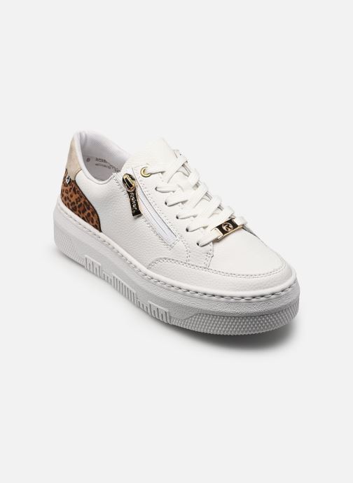 Rieker Baskets compensées M1900 femme blanc