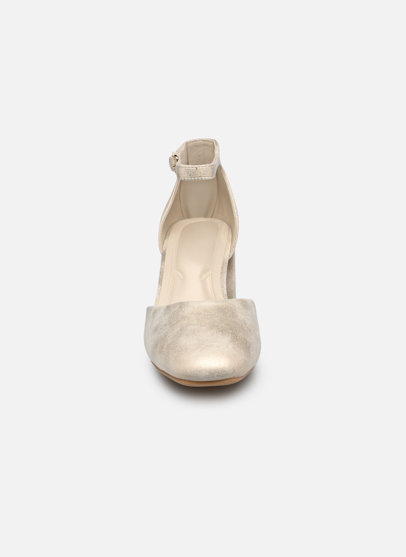 Slingback pumps 44762 dames goud en brons Rieker Slingback pumps 44762 dames goud en brons MUSCHEL