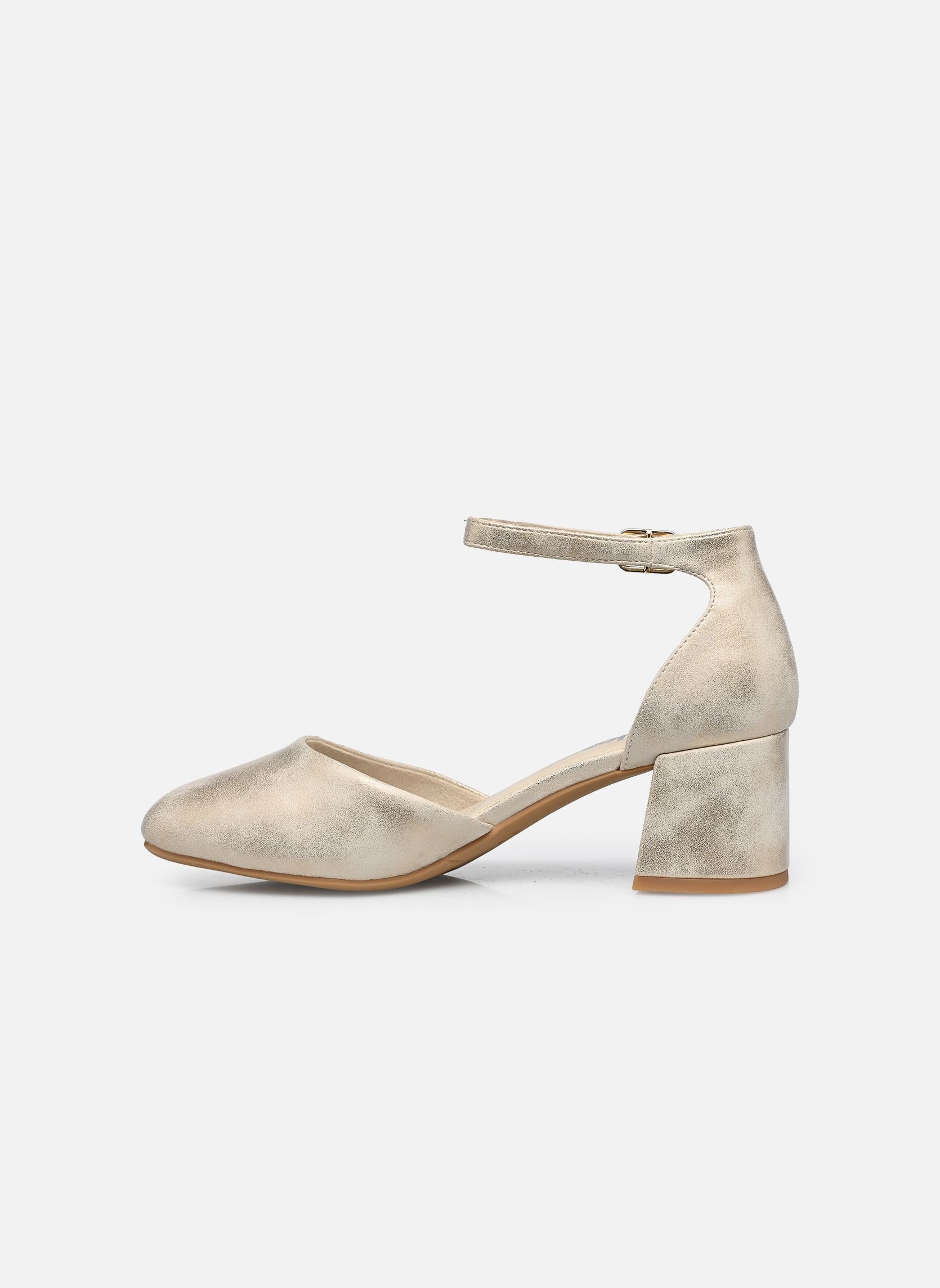 Slingback pumps 44762 dames goud en brons Rieker Slingback pumps 44762 dames goud en brons MUSCHEL