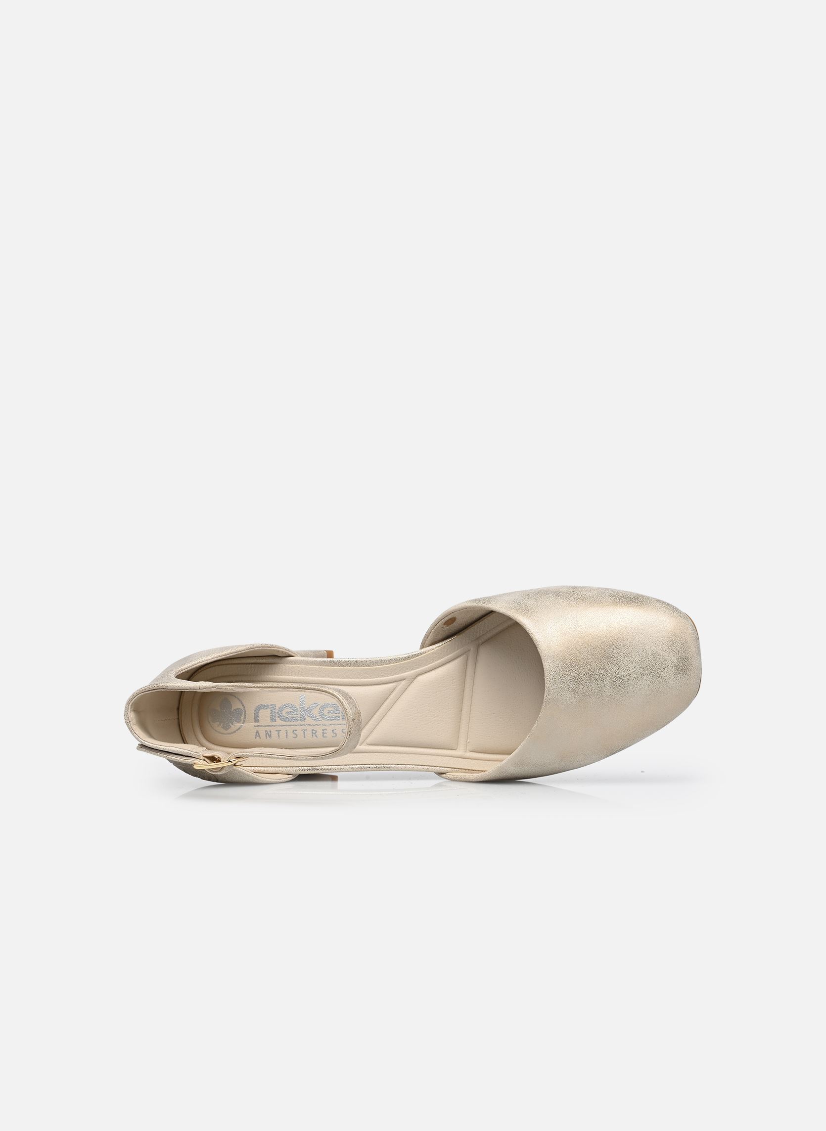 Slingback pumps 44762 dames goud en brons Rieker Slingback pumps 44762 dames goud en brons MUSCHEL