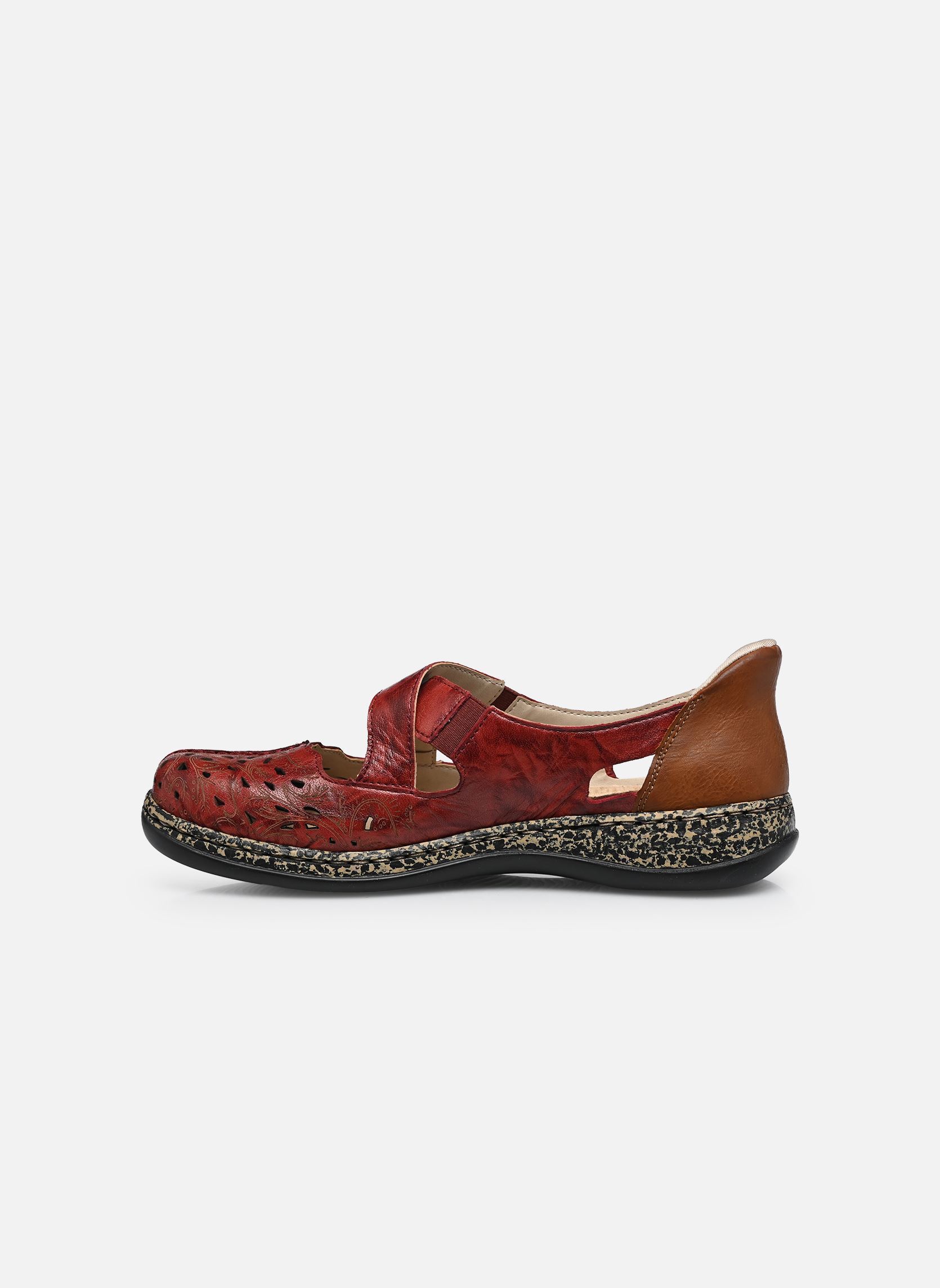 Mary Janes 46352 dames rood Rieker Mary Janes 46352 dames rood RED/CAYENNE
