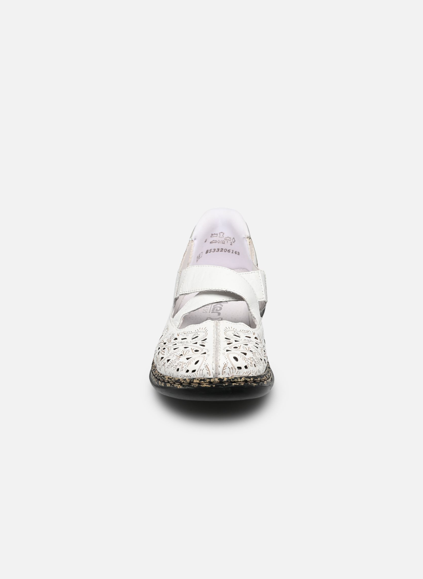 Mary Janes 46352 dames wit Rieker Mary Janes 46352 dames wit WEISS/CEMENT