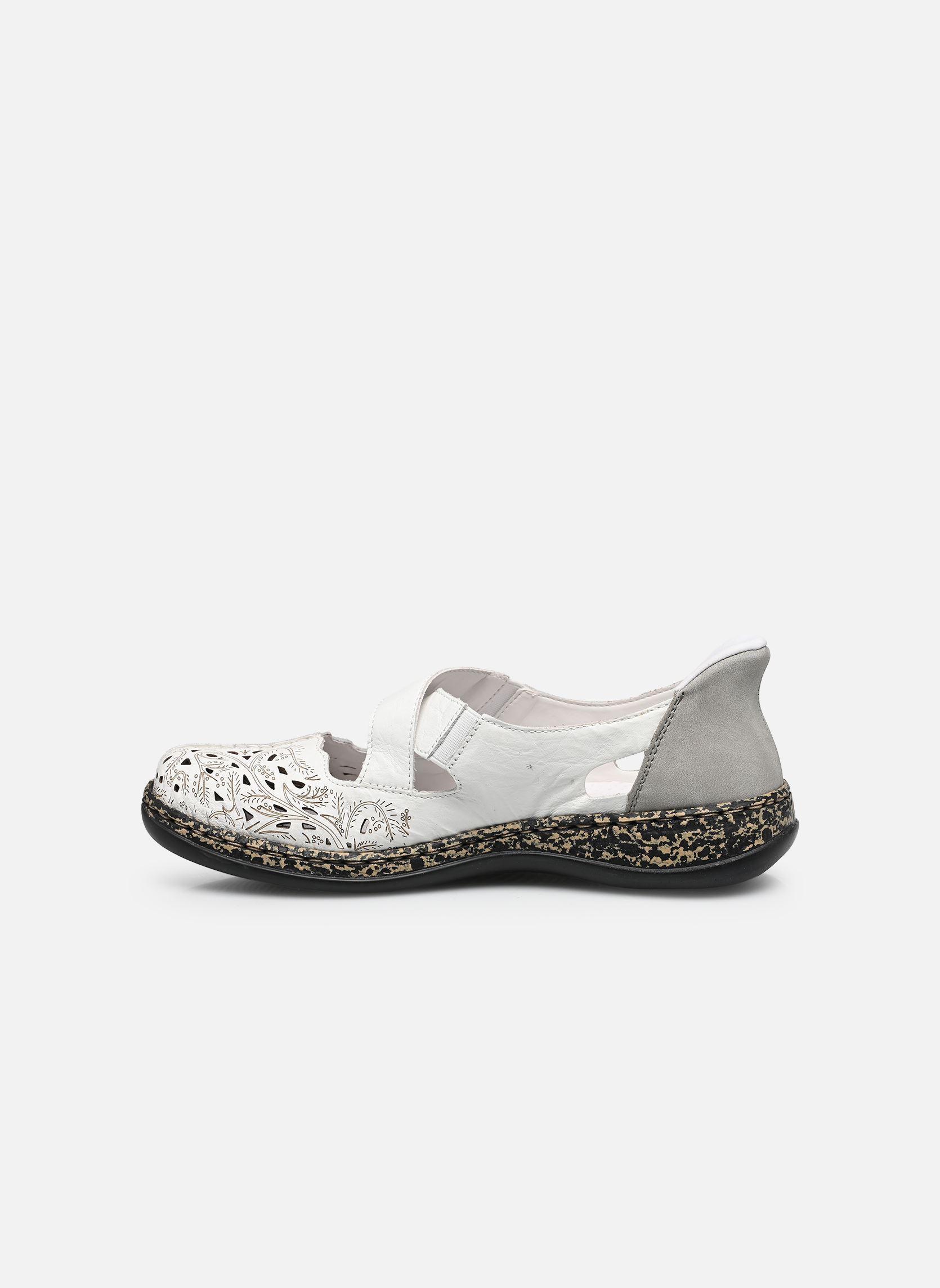 Mary Janes 46352 dames wit Rieker Mary Janes 46352 dames wit WEISS/CEMENT