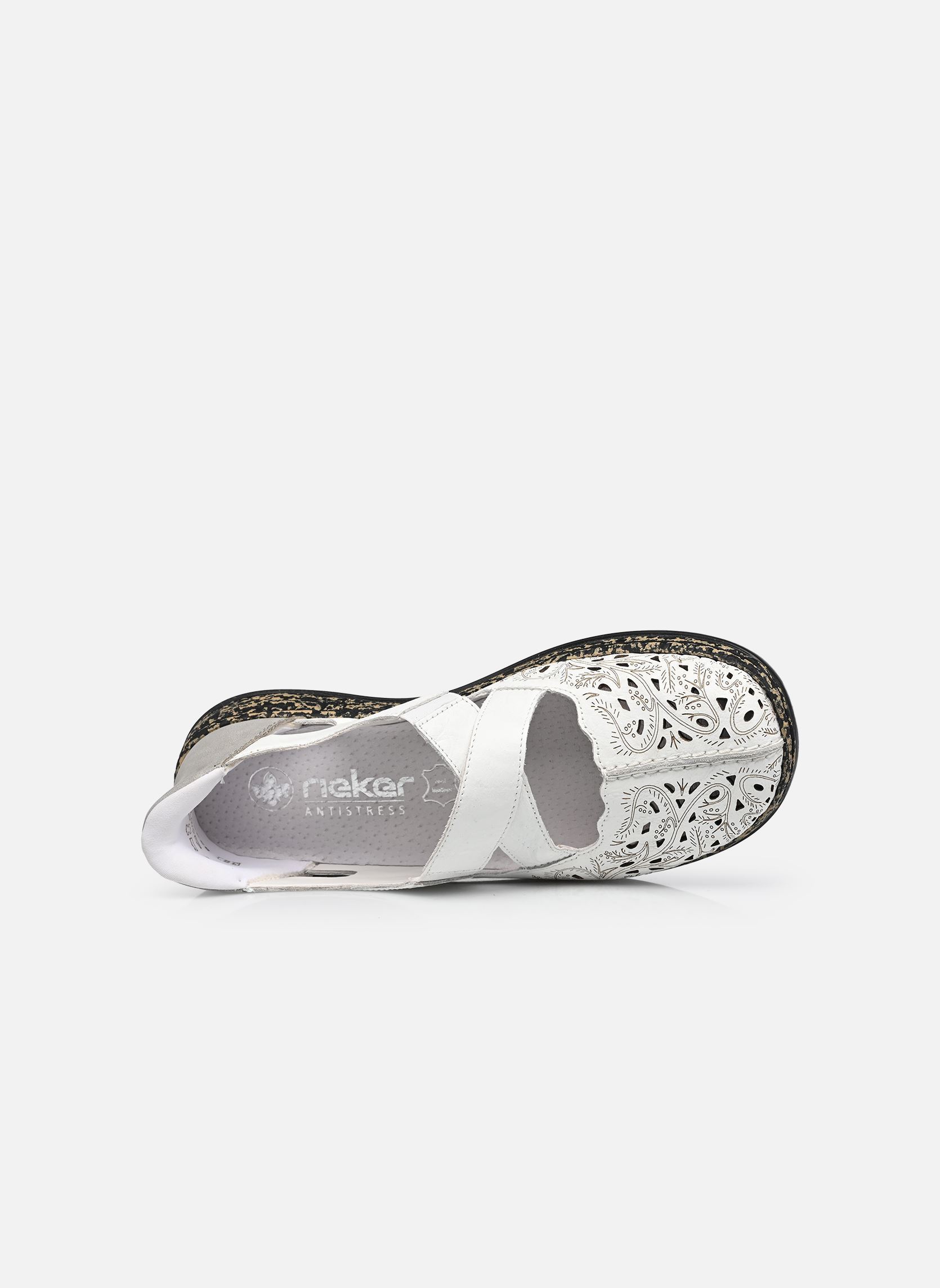 Mary Janes 46352 dames wit Rieker Mary Janes 46352 dames wit WEISS/CEMENT