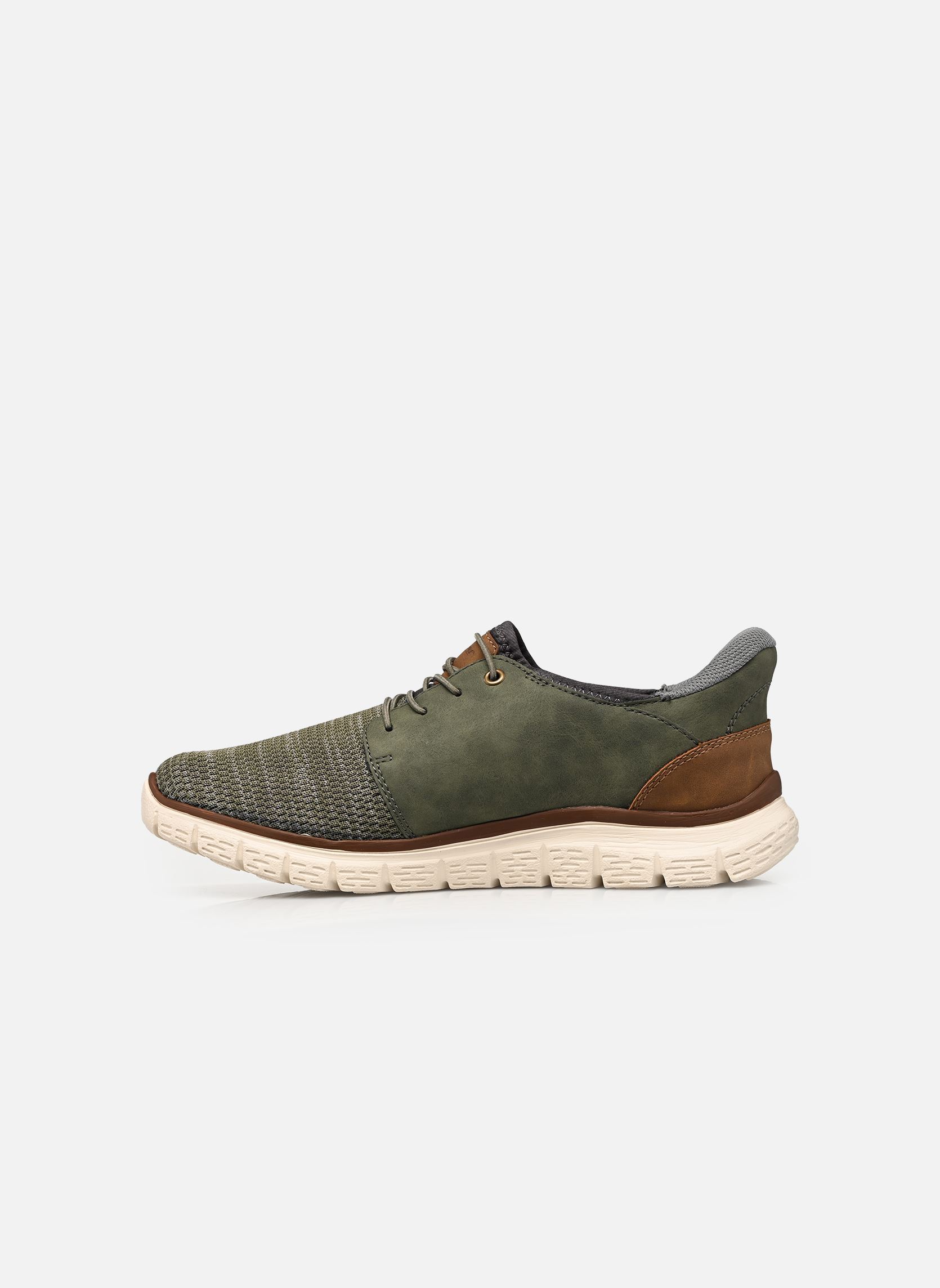 Baskets basses B6658 homme vert Rieker Baskets basses B6658 homme vert SALBEI/MOOR/NUSS/RAUCH