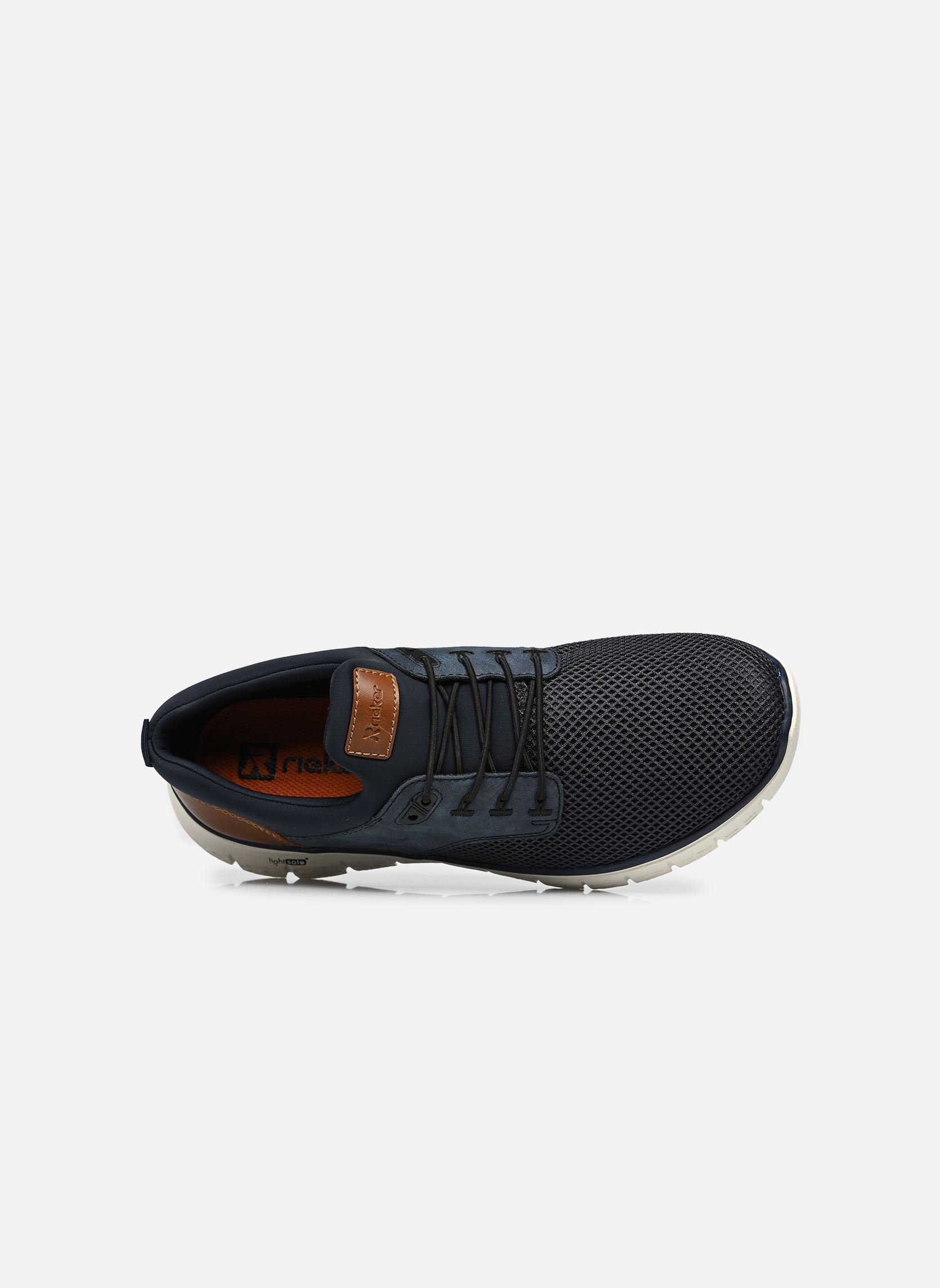 Lage sneakers B6652 heren blauw Rieker Lage sneakers B6652 heren blauw ATLANTIS/DENIM/AMARETTO/NAVY