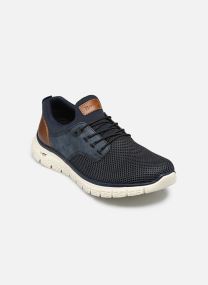 Lage sneakers B6652 heren blauw