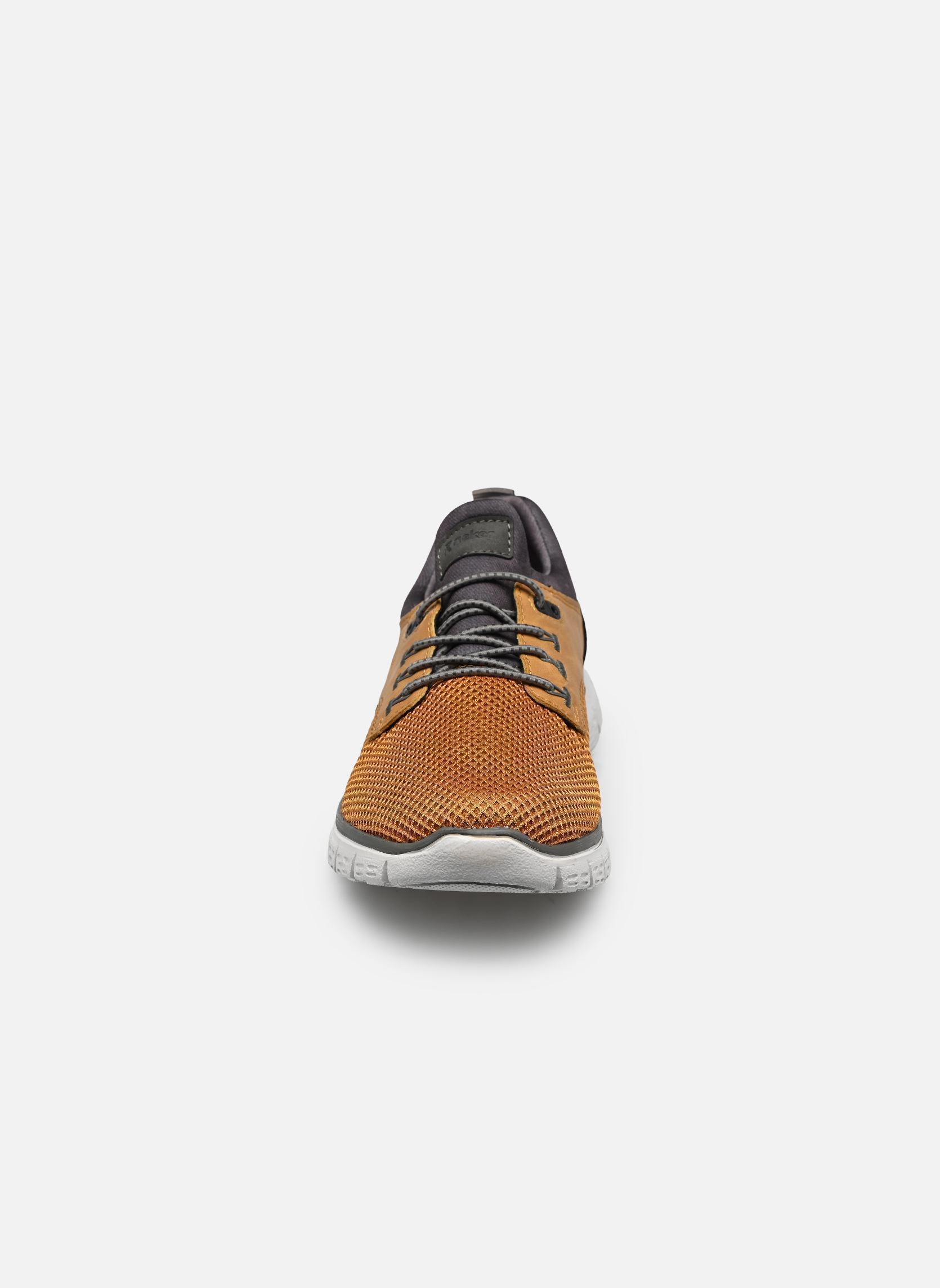 Lage sneakers B6652 heren bruin Rieker Lage sneakers B6652 heren bruin WHEAT/WHEAT/SMOKE/RAUCH