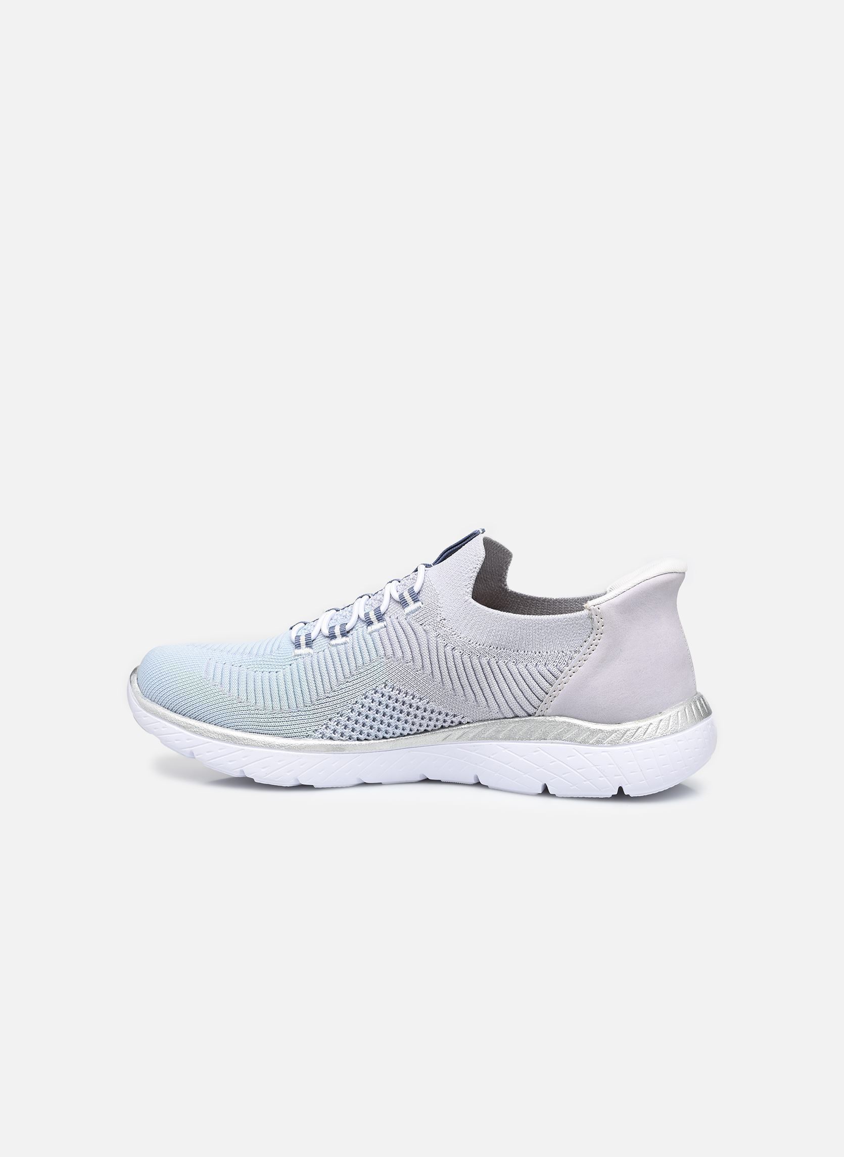 Niedrige Sneaker M5066 damen blau Rieker Niedrige Sneaker M5066 damen blau AQUA-LILAC/LILAC