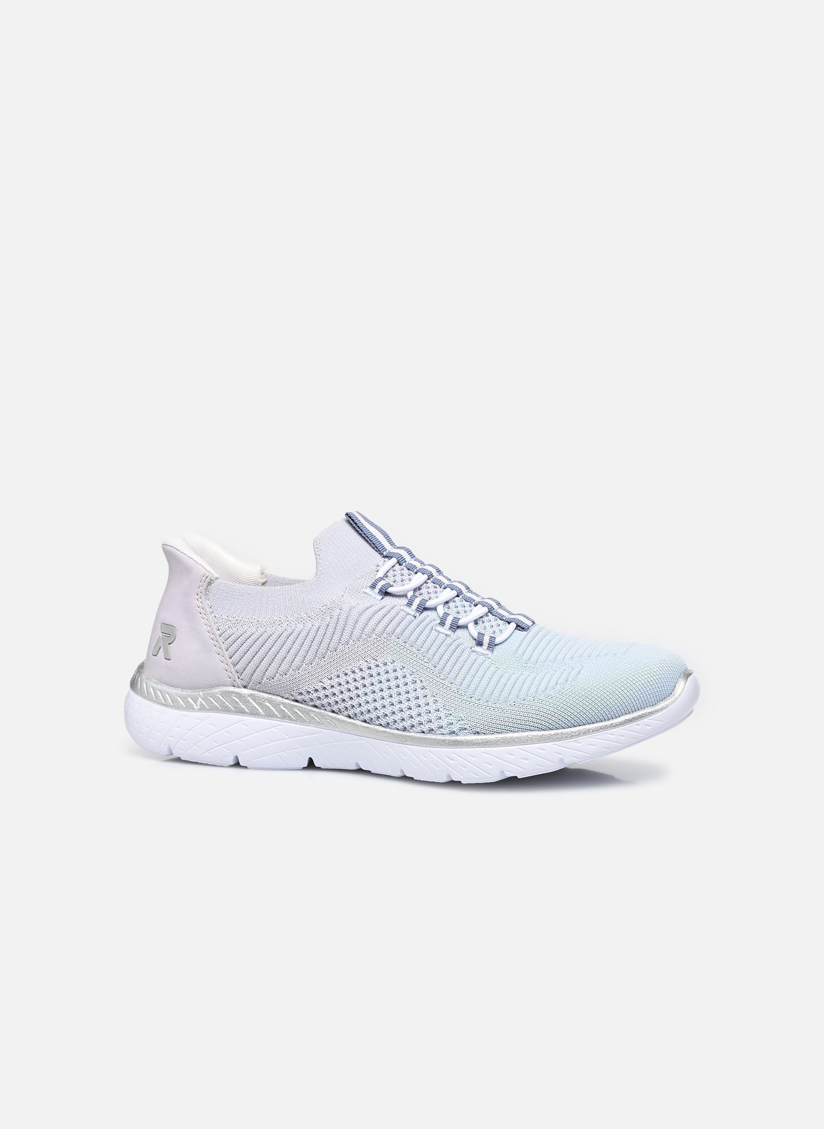 Niedrige Sneaker M5066 damen blau Rieker Niedrige Sneaker M5066 damen blau AQUA-LILAC/LILAC