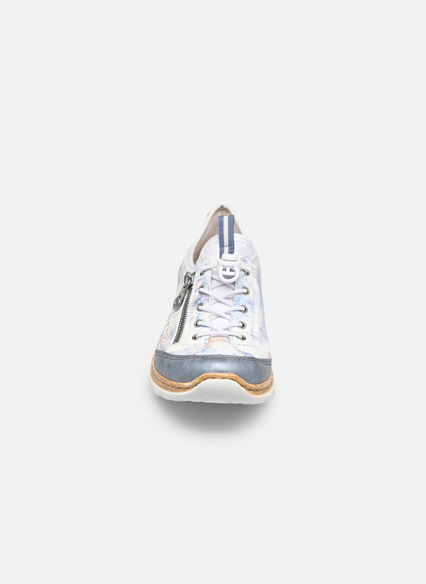 Lage sneakers N42K6 dames blauw Rieker Lage sneakers N42K6 dames blauw BLEU/BLAU-MULTI/REINWEISS