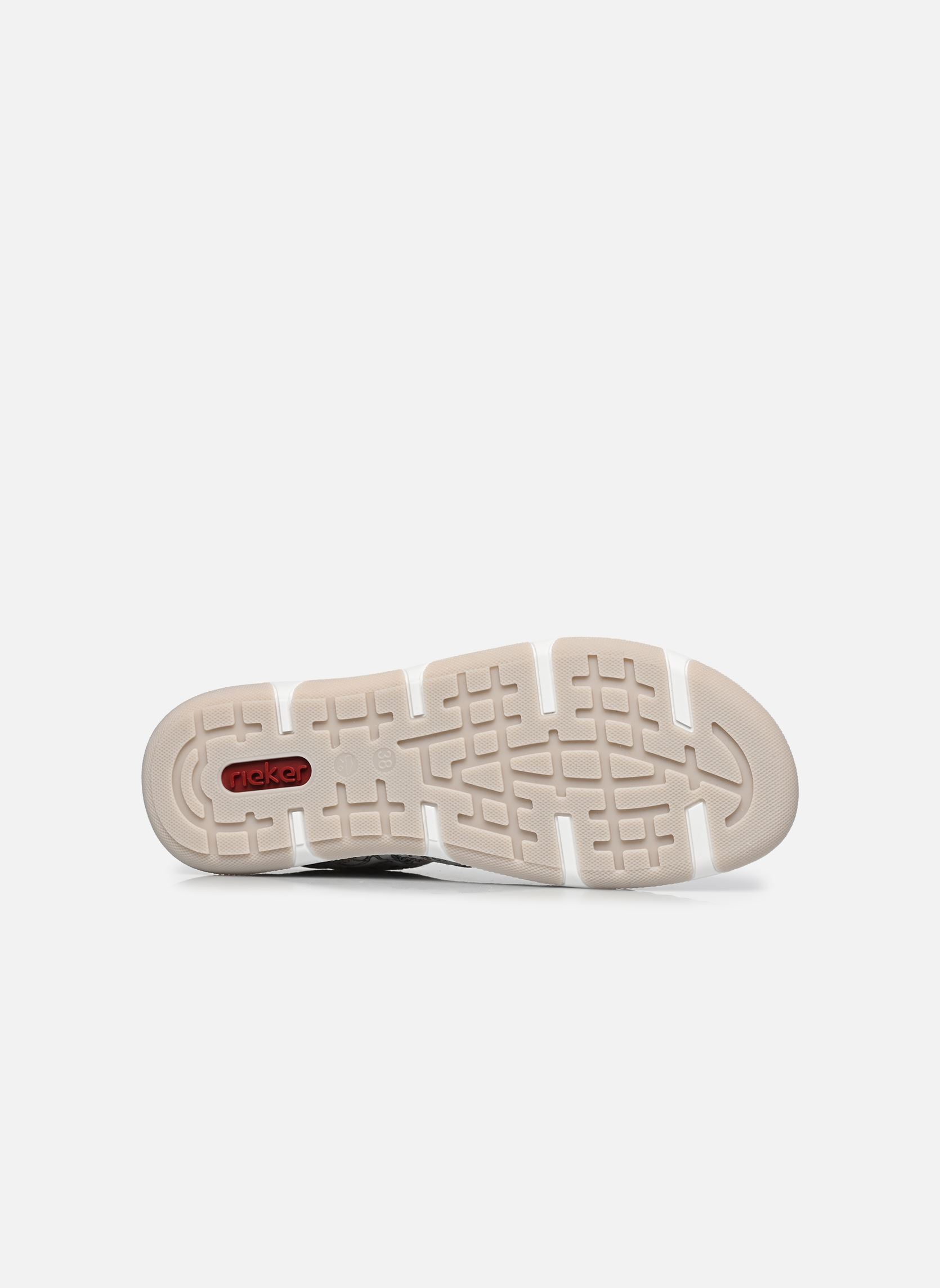 Baskets basses 42408 femme multicolore Rieker Baskets basses 42408 femme multicolore WHITE-MULTI/WHITE/KUPFER