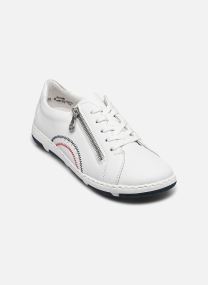 Lage sneakers 42424 dames wit Rieker Lage sneakers 42424 dames wit WEISS/WEISS