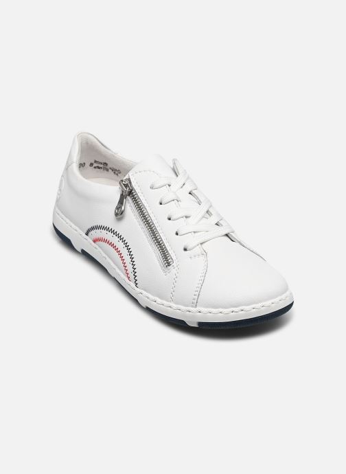 Rieker Baskets basses 42424 femme blanc