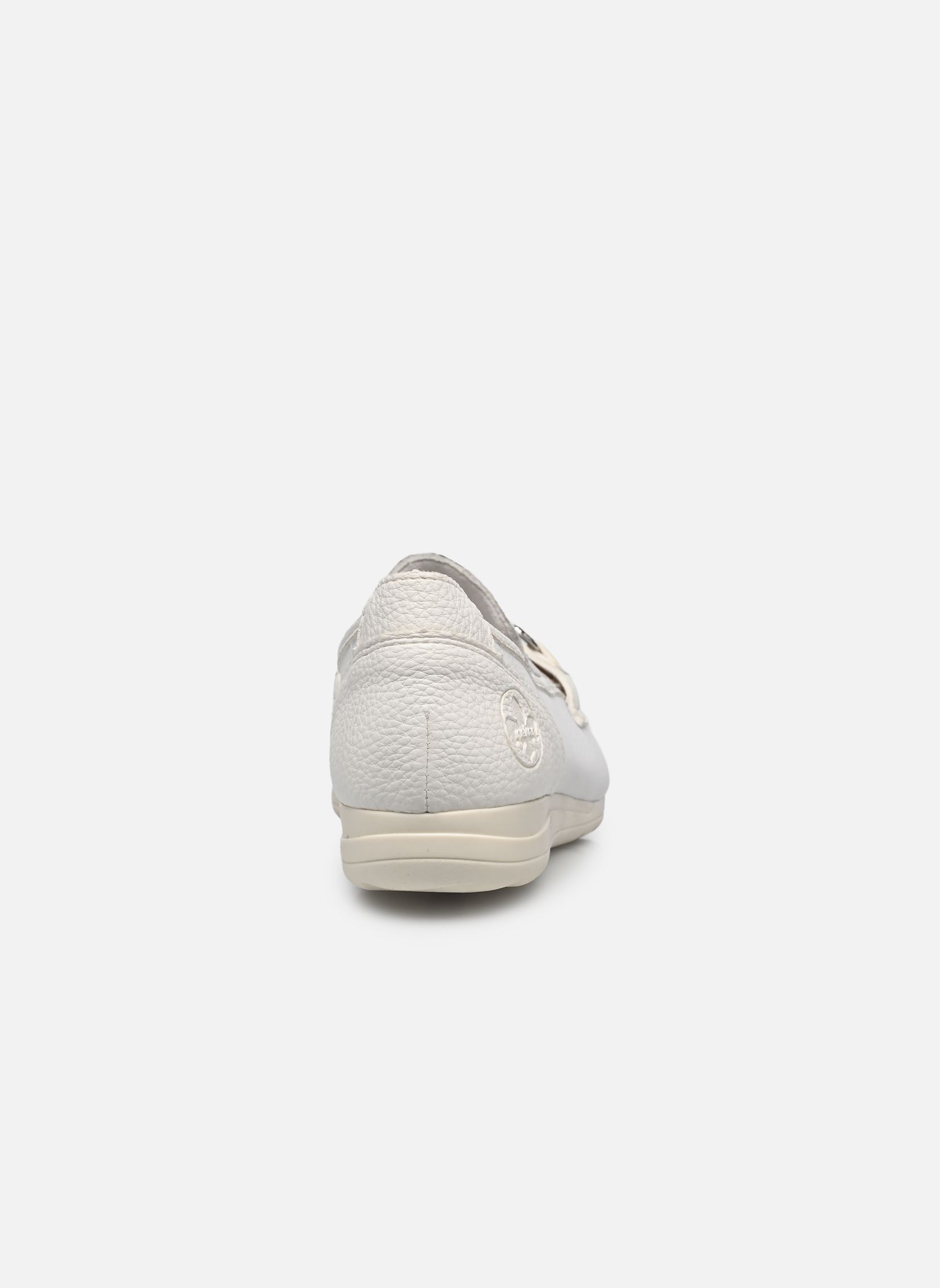 Mocassins L9355 dames wit Rieker Mocassins L9355 dames wit WEISS/WEISS