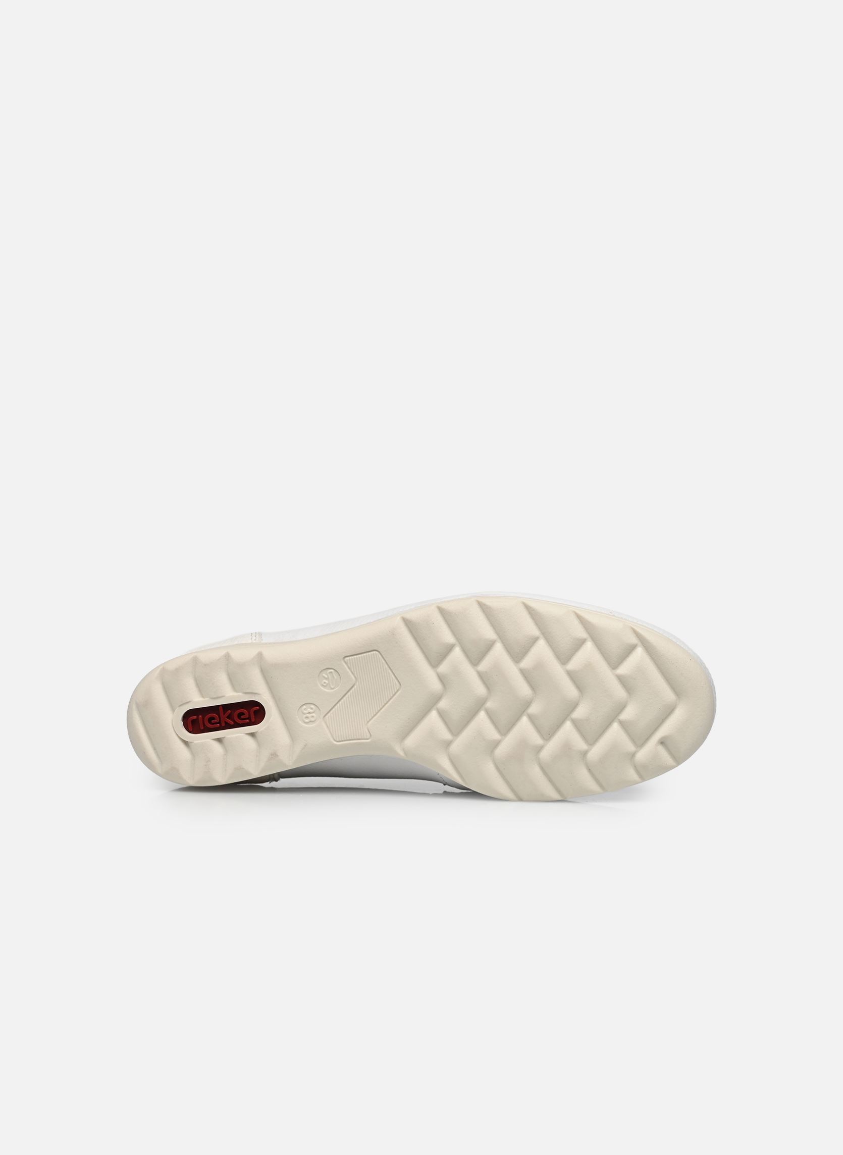 Mocassins L9355 dames wit Rieker Mocassins L9355 dames wit WEISS/WEISS