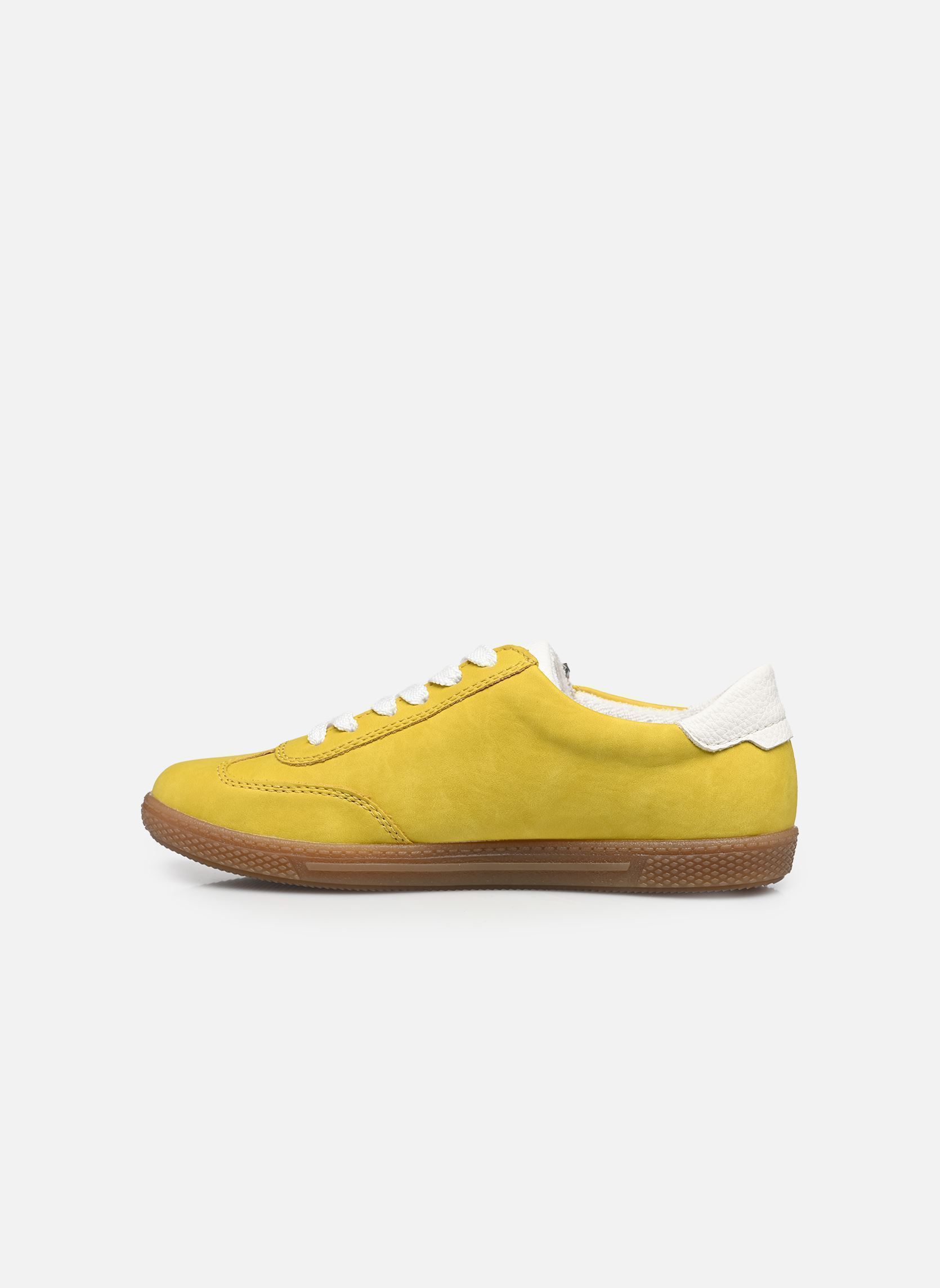 Lage sneakers L9700 dames geel Rieker Lage sneakers L9700 dames geel SENF/WEISS