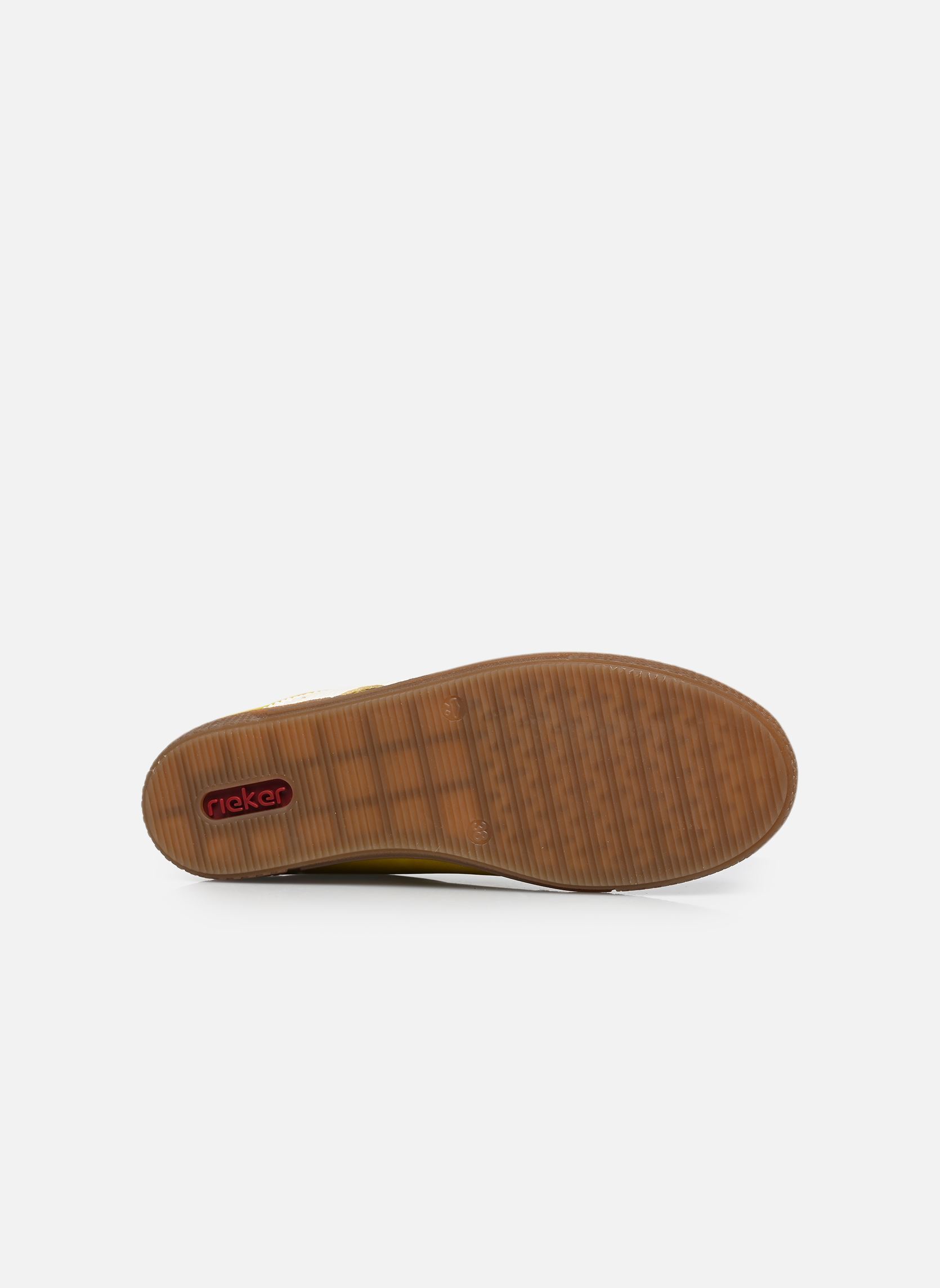 Lage sneakers L9700 dames geel Rieker Lage sneakers L9700 dames geel SENF/WEISS