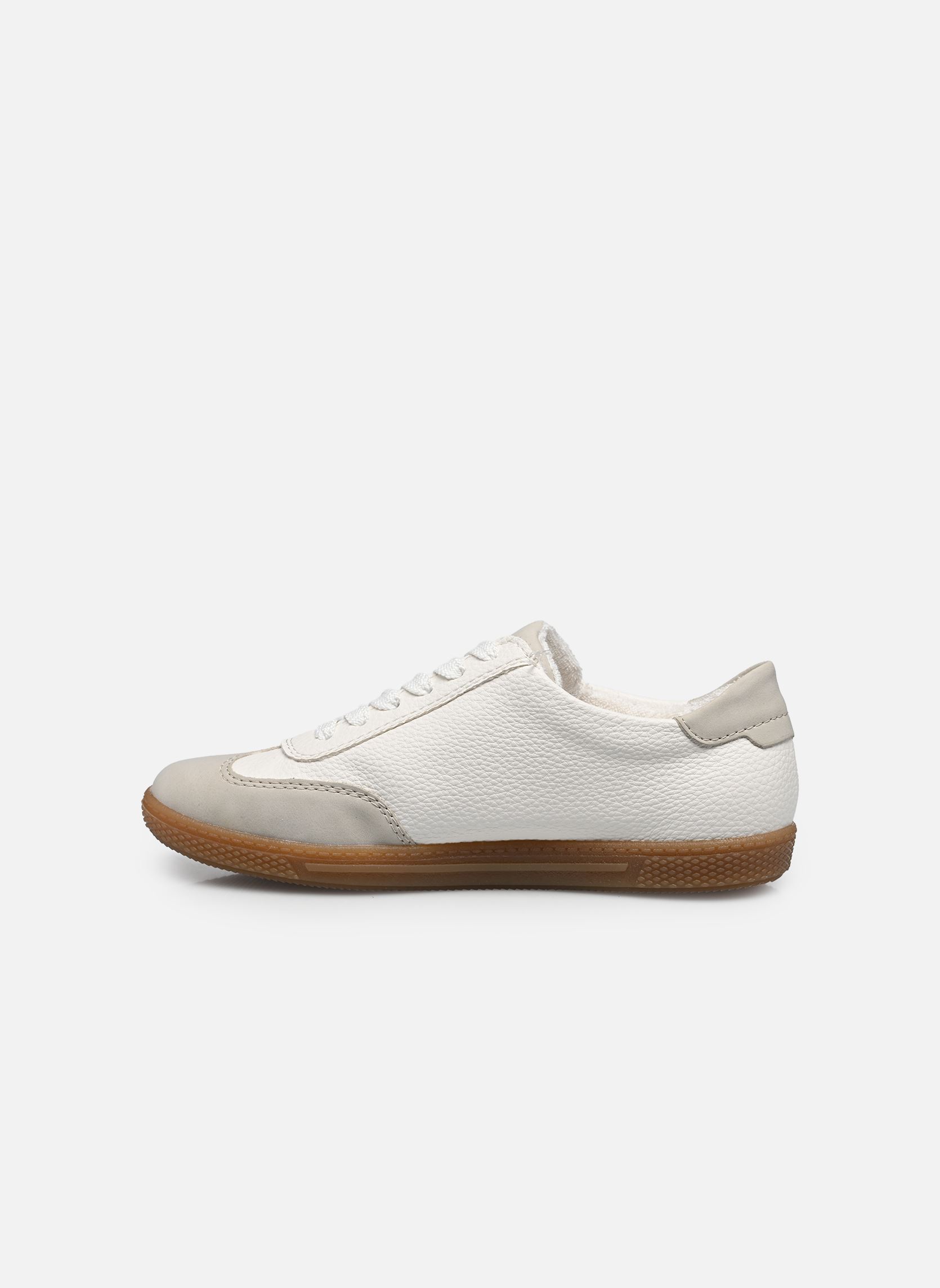 Lage sneakers L9700 dames wit Rieker Lage sneakers L9700 dames wit HELLGRAU/WEISS