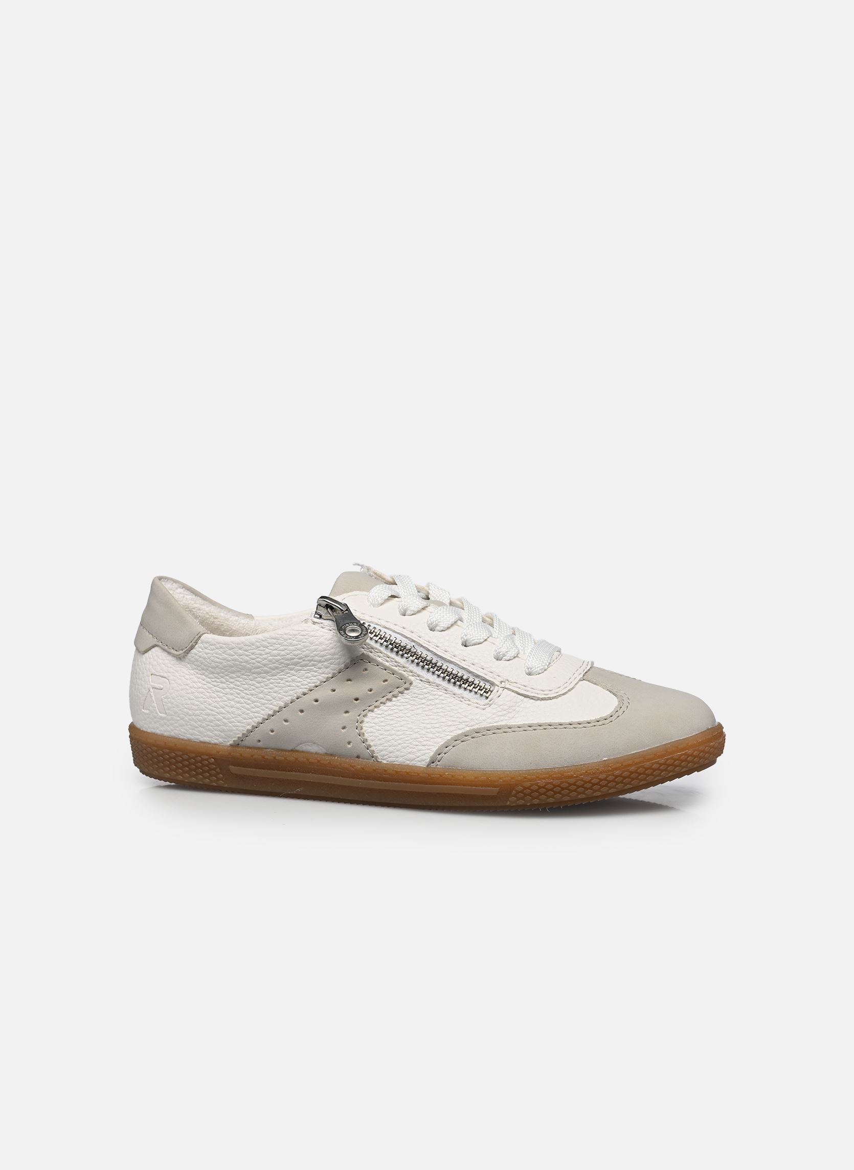 Lage sneakers L9700 dames wit Rieker Lage sneakers L9700 dames wit HELLGRAU/WEISS