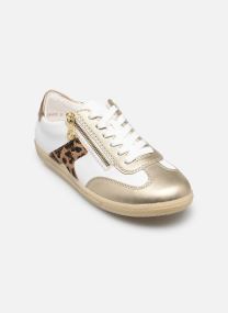 Lage sneakers L9700 dames geel