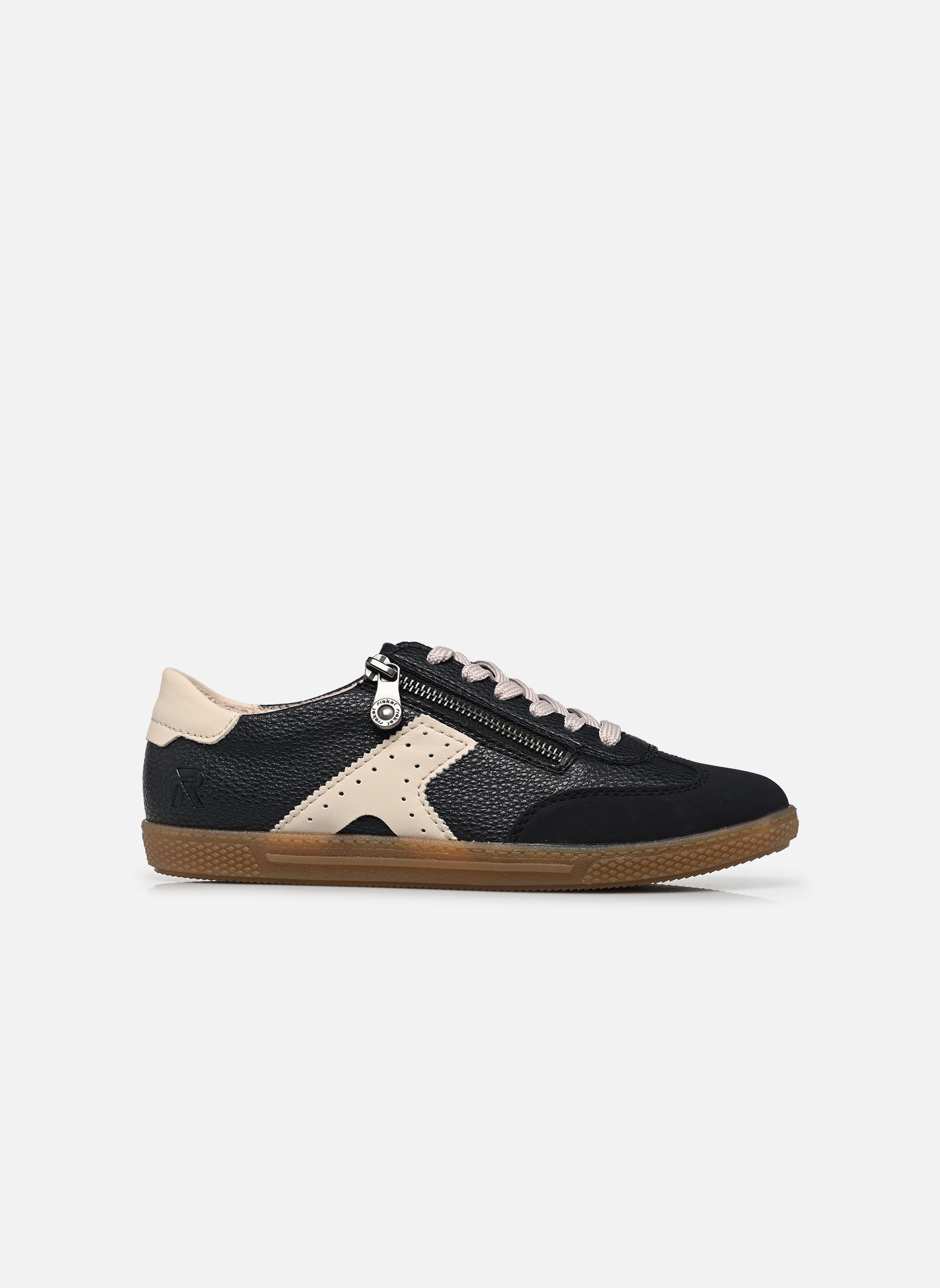 Lage sneakers L9700 dames blauw Rieker Lage sneakers L9700 dames blauw PAZIFIK/PAZIFIK/PERLE