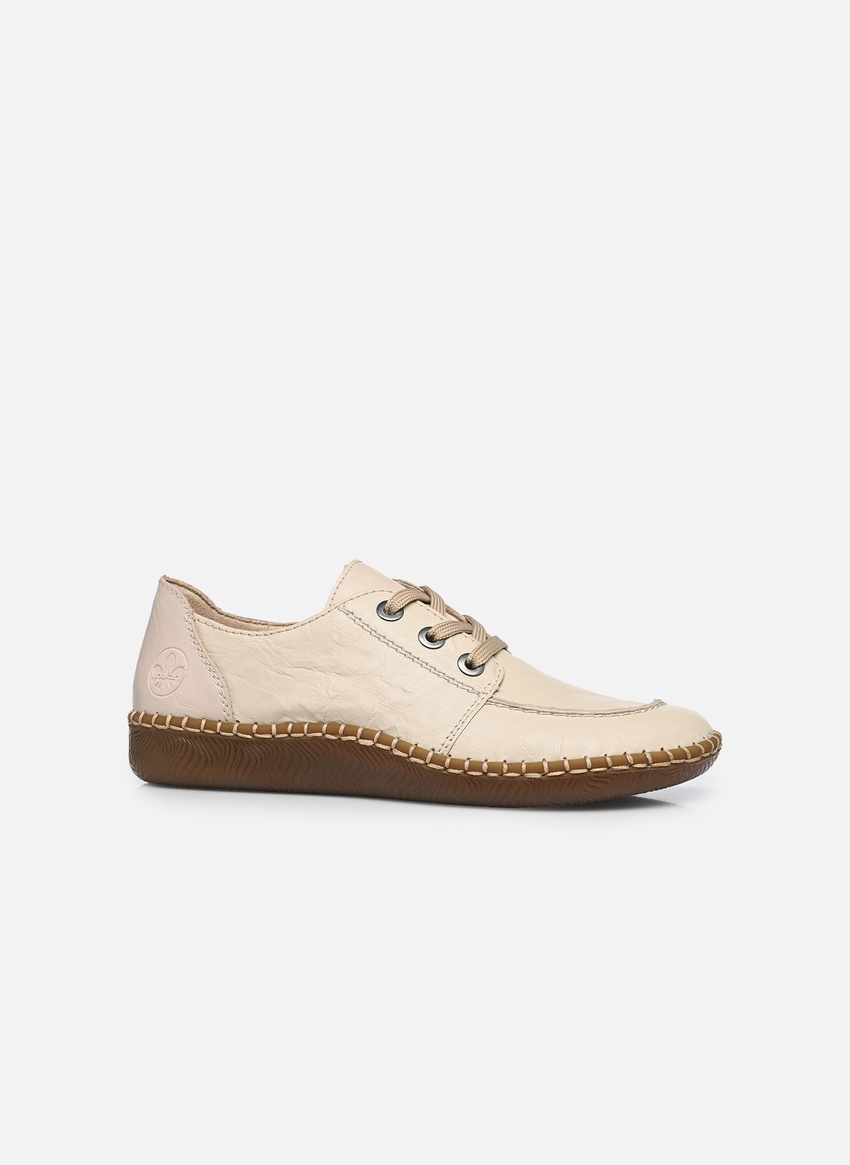 Derbies N2402 femme beige Rieker Derbies N2402 femme beige CREMA/CREMA