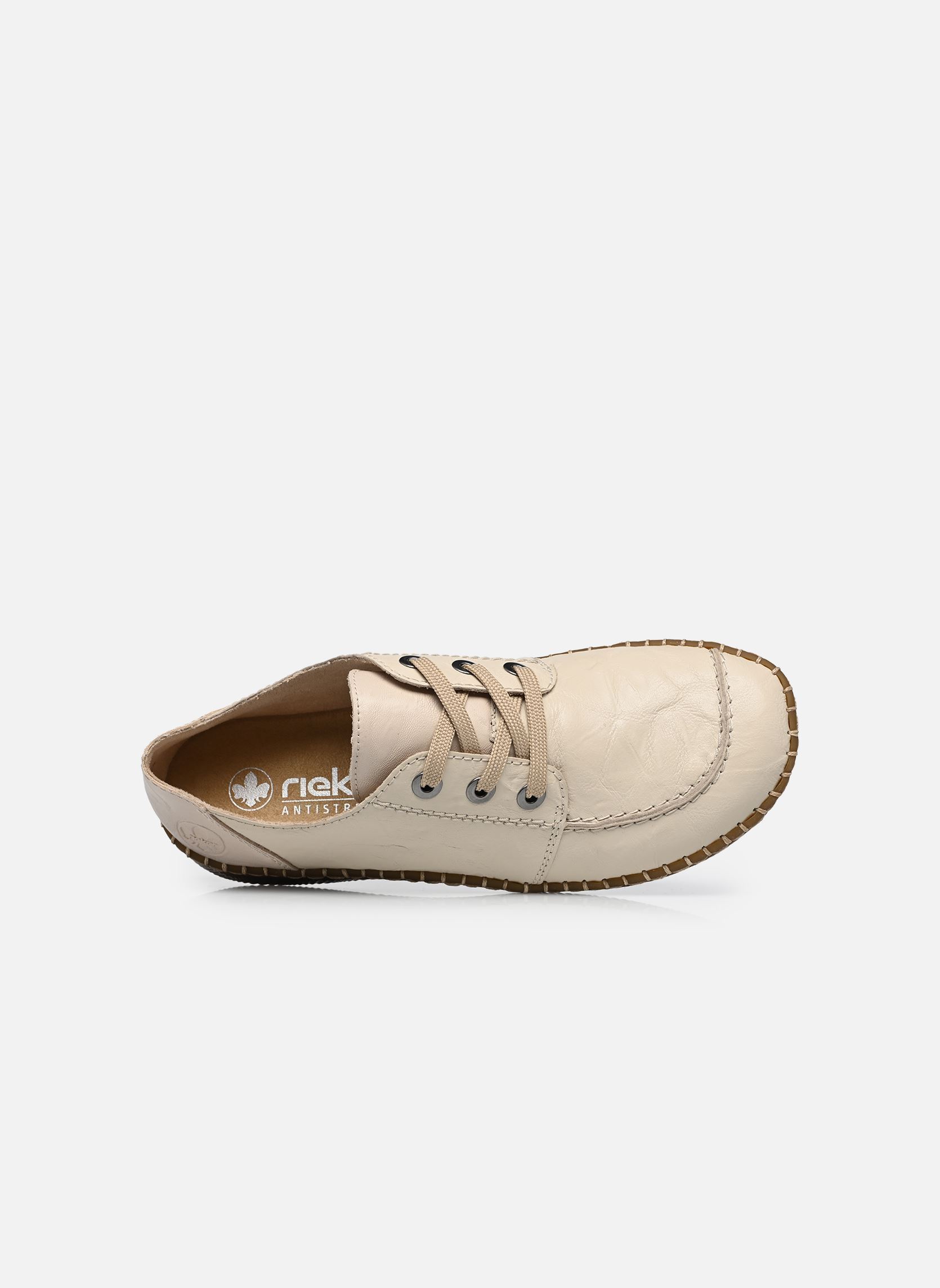 Derbies N2402 femme beige Rieker Derbies N2402 femme beige CREMA/CREMA