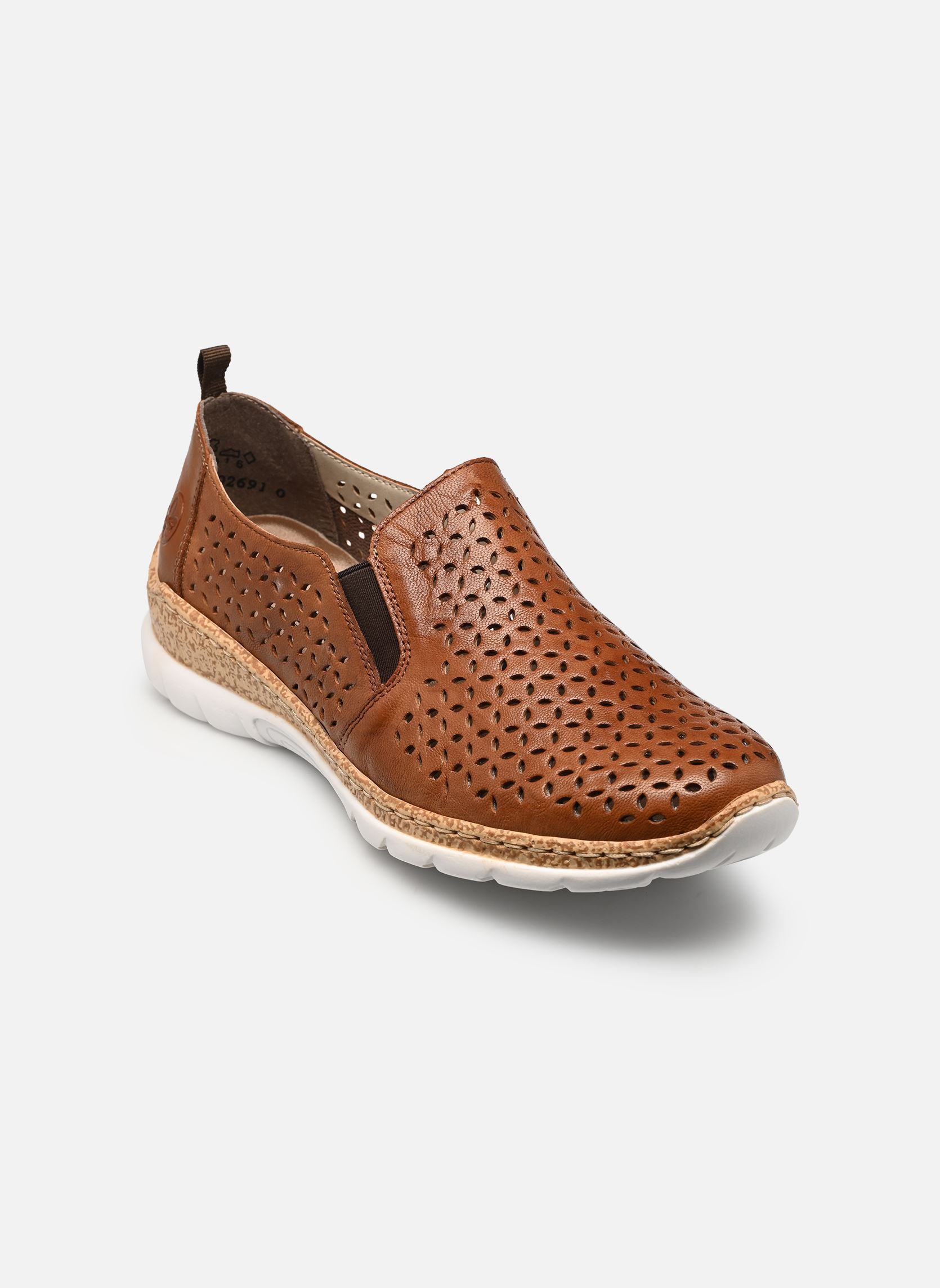 Mocassins N4251 dames bruin Rieker Mocassins N4251 dames bruin CUOIO/CAYENNE