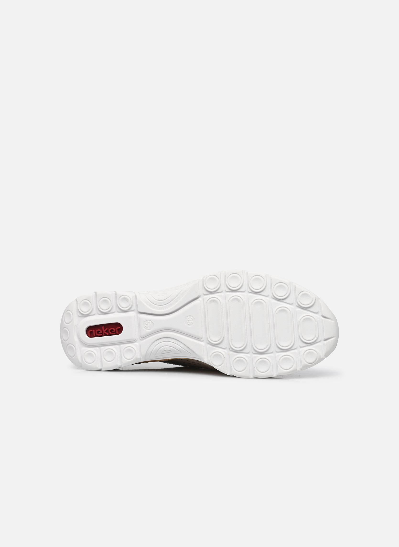 Mocassins N4251 dames wit Rieker Mocassins N4251 dames wit CREMA/CREMA