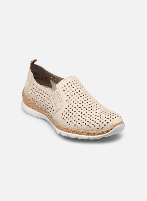 Rieker Mocassins N4251 femme blanc