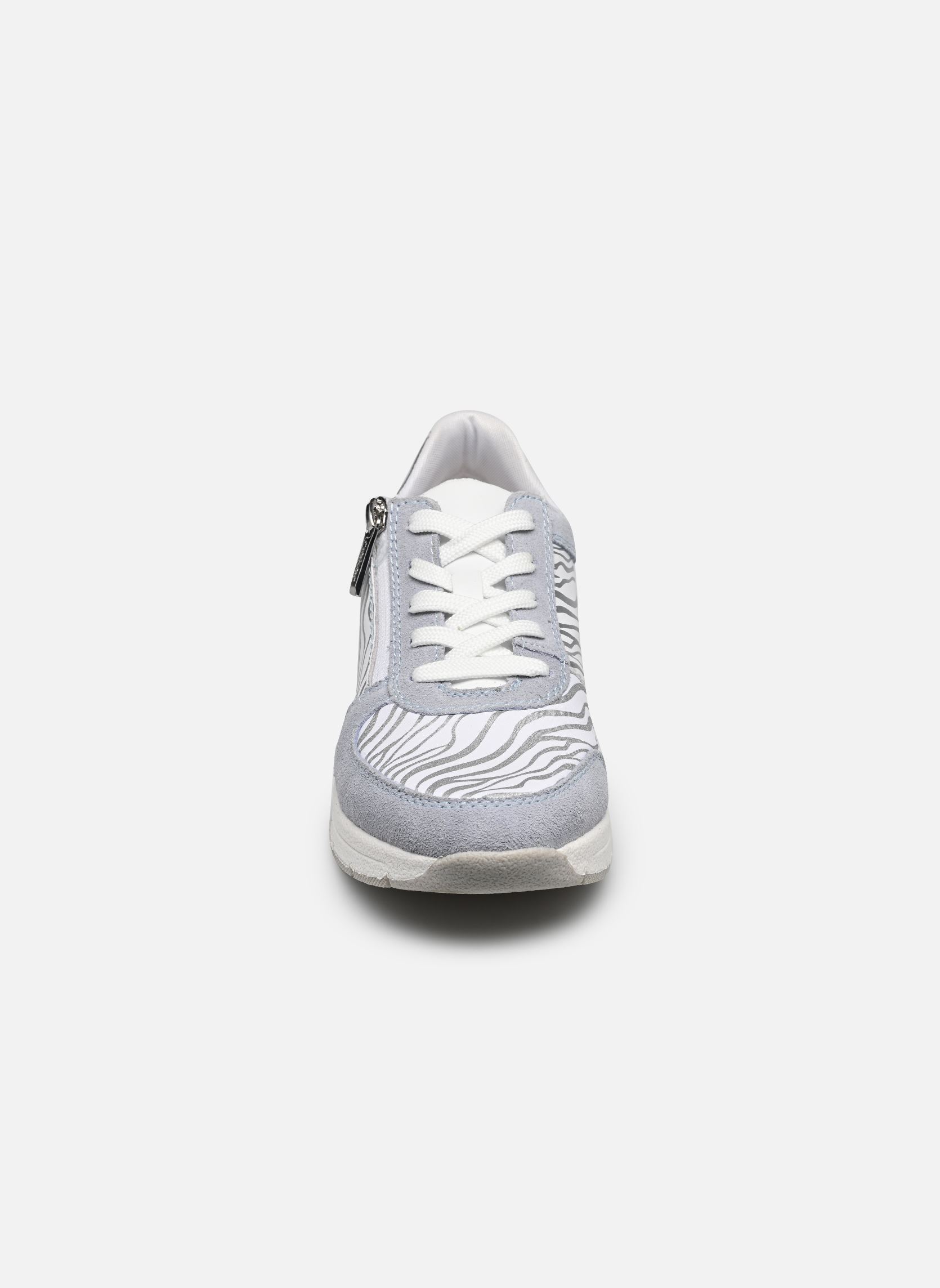 Sleehak sneakers N9305 dames blauw Rieker Sleehak sneakers N9305 dames blauw BLEU/REINWEISS/SPORTWEISS/SILV