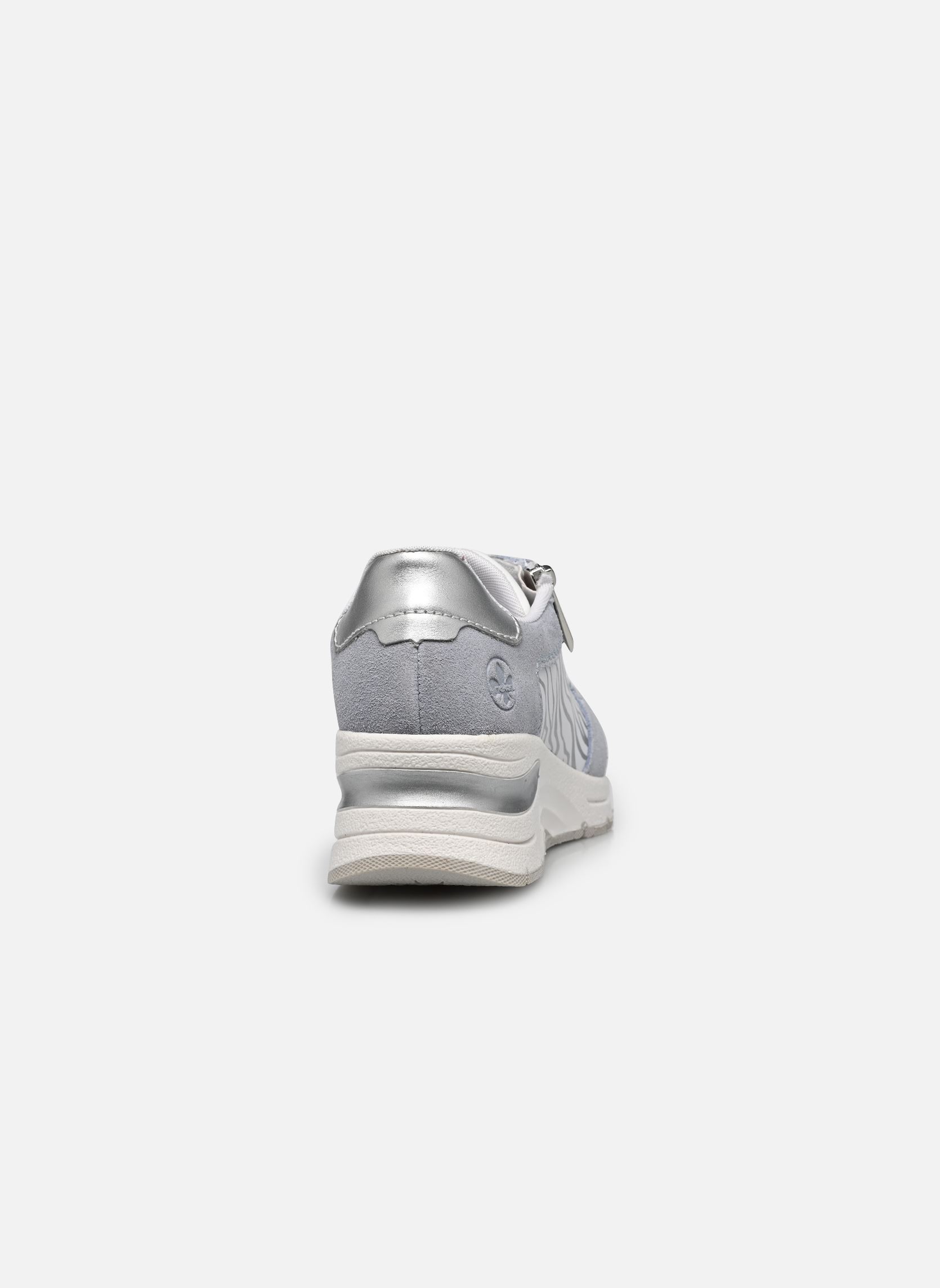Sleehak sneakers N9305 dames blauw Rieker Sleehak sneakers N9305 dames blauw BLEU/REINWEISS/SPORTWEISS/SILV