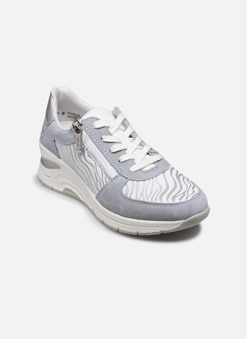 Rieker Baskets compensées N9305 femme bleu