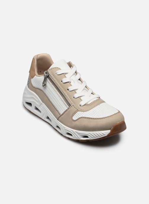 Rieker Lage sneakers N5204 dames beige