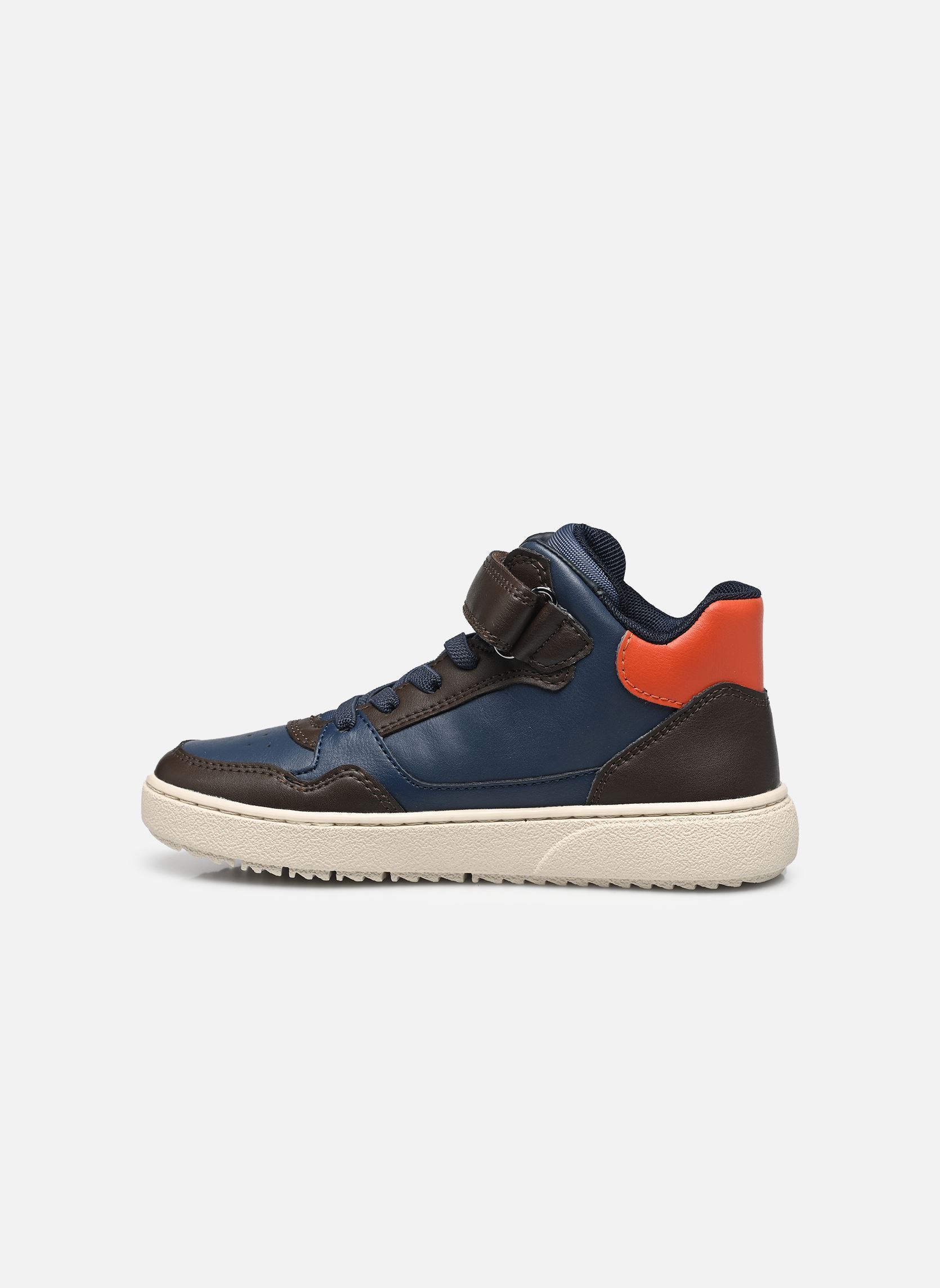 Zapatillas altas J THELEVEN BOY D multicolor Geox Zapatillas altas J THELEVEN BOY D multicolor BRUN/BLEU MARINE