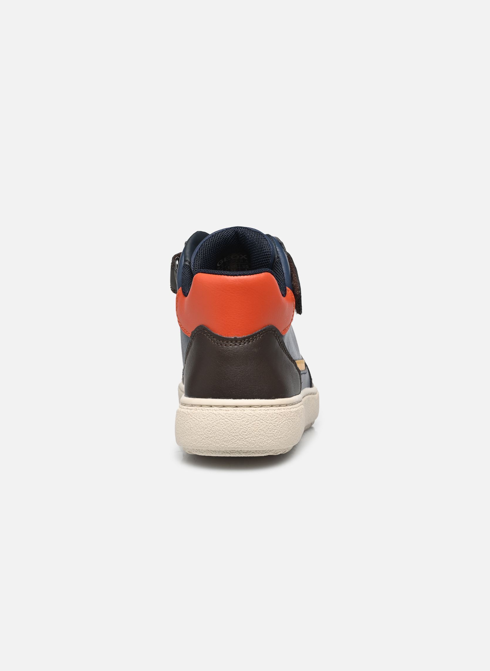 Zapatillas altas J THELEVEN BOY D multicolor Geox Zapatillas altas J THELEVEN BOY D multicolor BRUN/BLEU MARINE