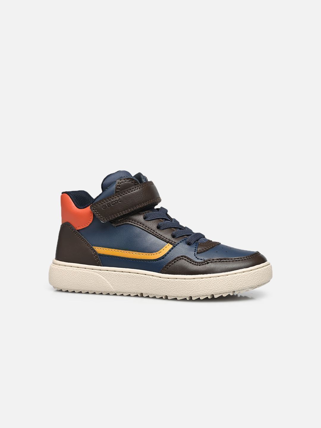 Zapatillas altas J THELEVEN BOY D multicolor Geox Zapatillas altas J THELEVEN BOY D multicolor BRUN/BLEU MARINE