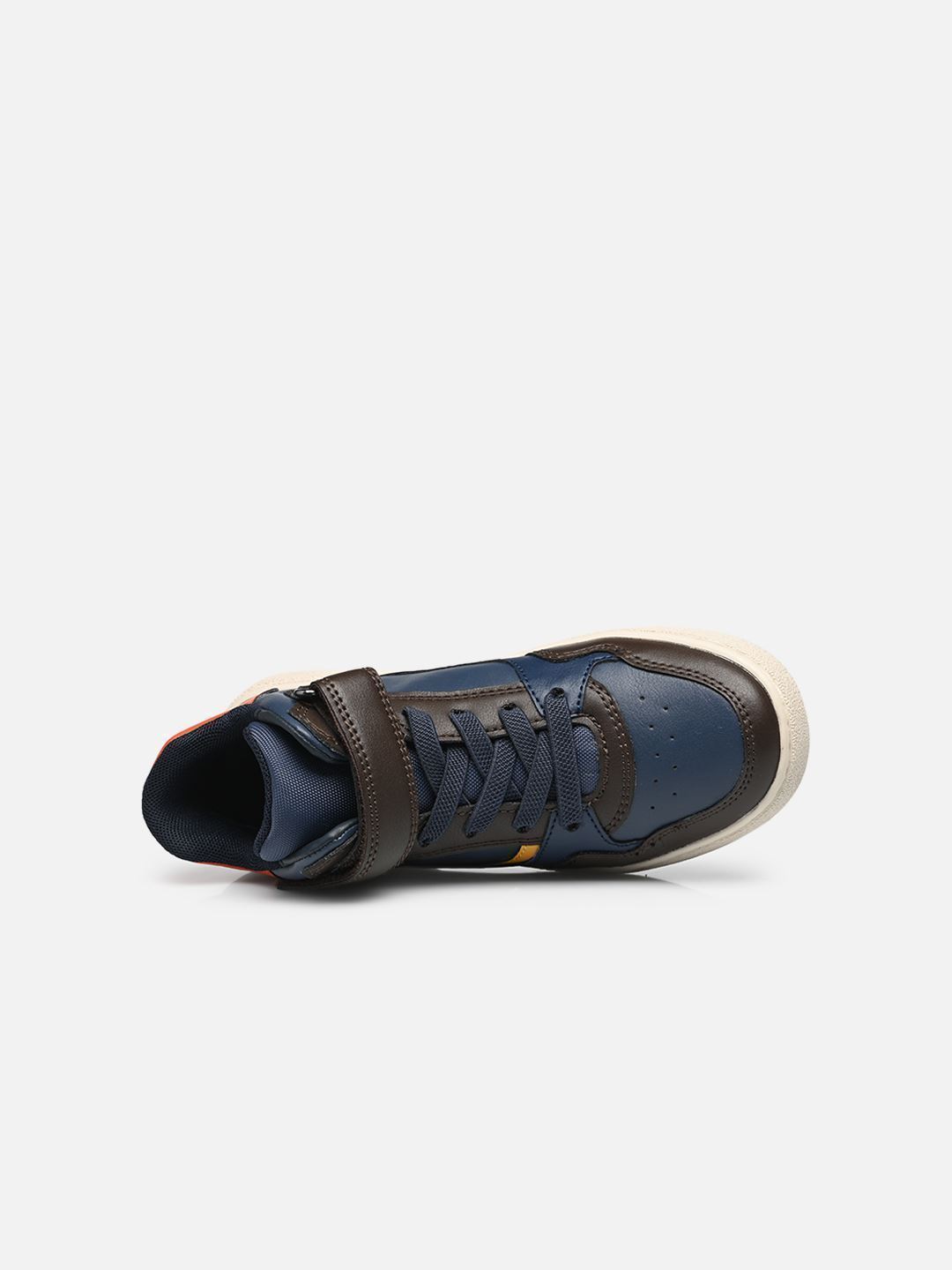 Zapatillas altas J THELEVEN BOY D multicolor Geox Zapatillas altas J THELEVEN BOY D multicolor BRUN/BLEU MARINE