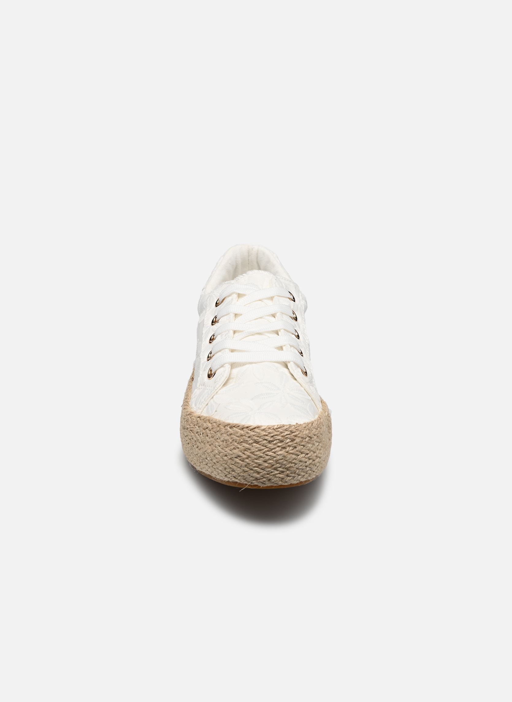 Espadrilles compensées et plateformes Espadrille SKATOUR femme blanc MADE BY Espadrilles compensées et plateformes Espadrille SKATOUR femme blanc Blanc