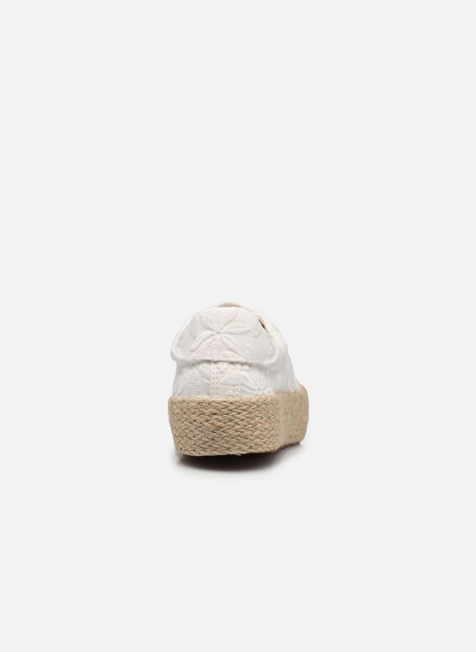 Espadrilles compensées et plateformes Espadrille SKATOUR femme blanc MADE BY Espadrilles compensées et plateformes Espadrille SKATOUR femme blanc Blanc