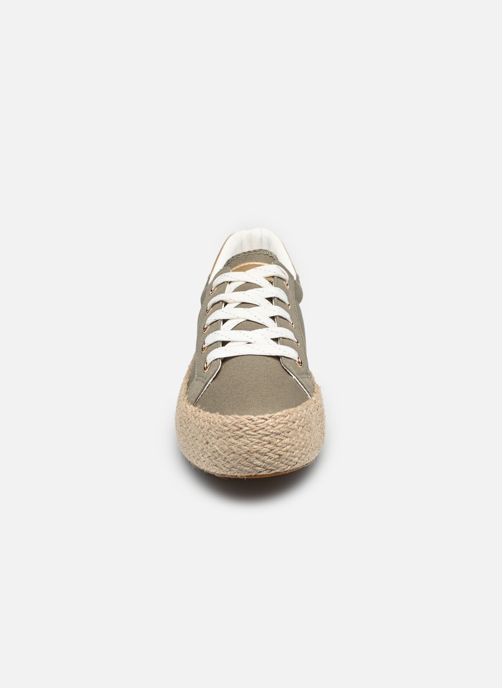 Espadrilles compensées et plateformes Espadrille SKATOUR femme vert MADE BY Espadrilles compensées et plateformes Espadrille SKATOUR femme vert Kaki
